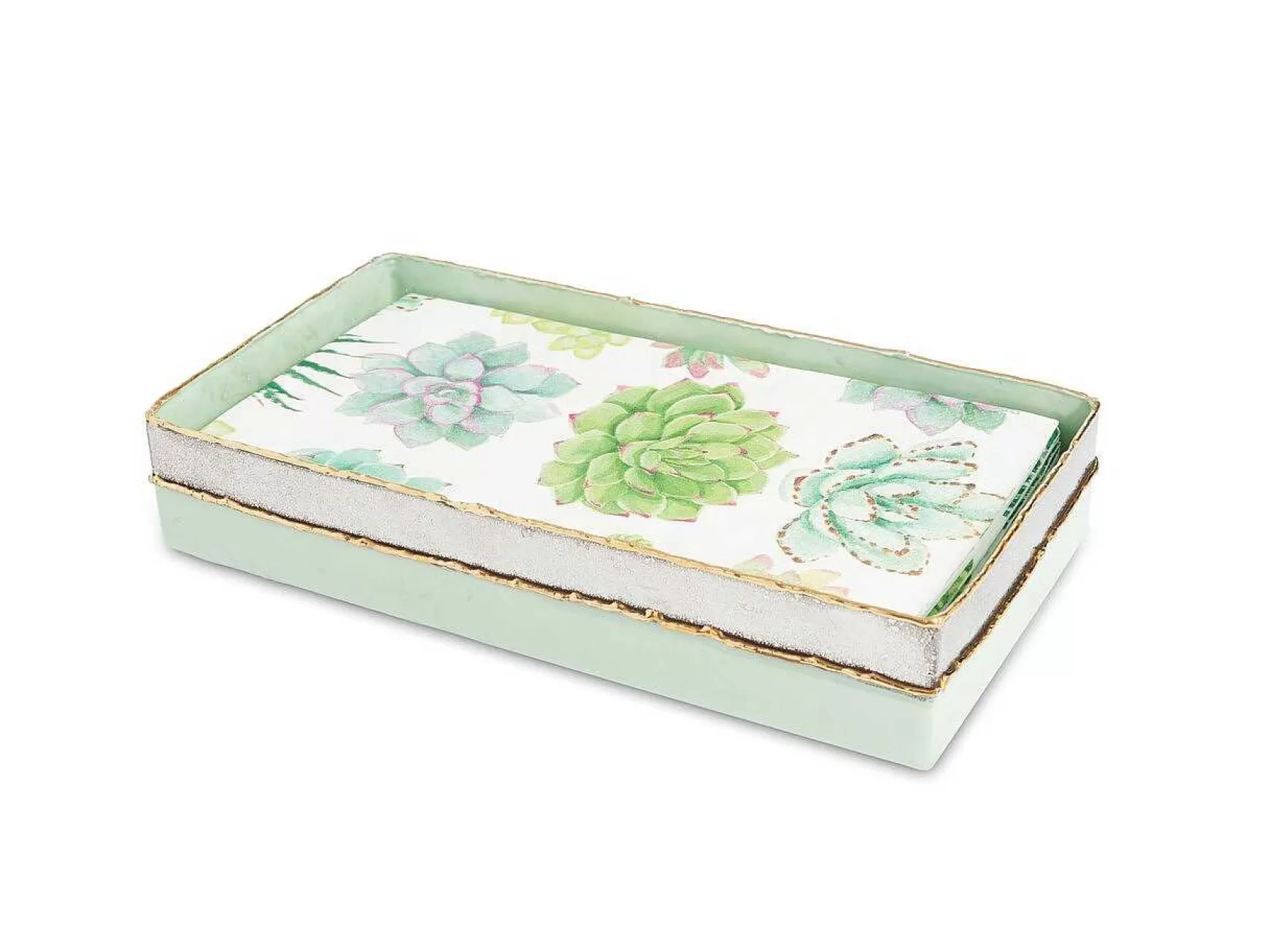 Julia Knight Cascade 9" Guest Towel Tray Surf Clearance