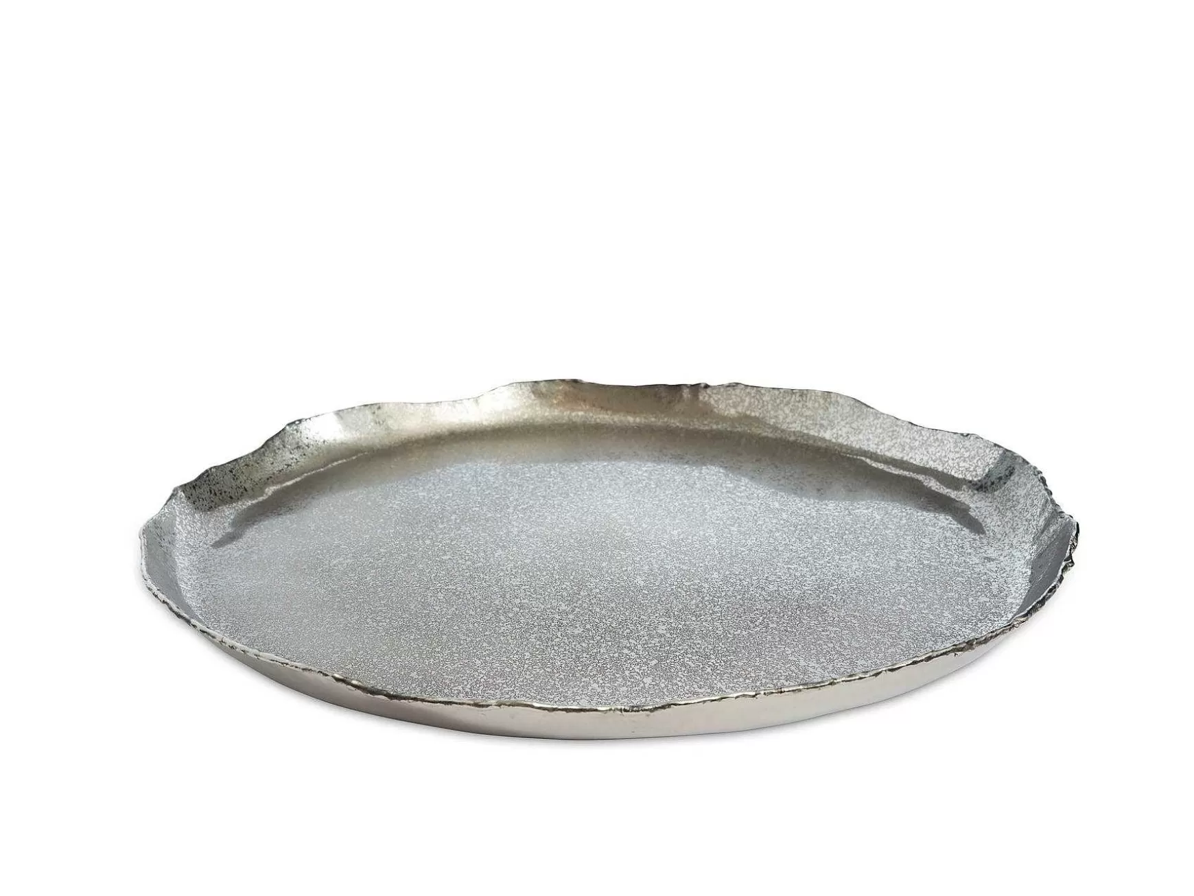 Julia Knight Cascade 13" Round Tray Frosted Fashion