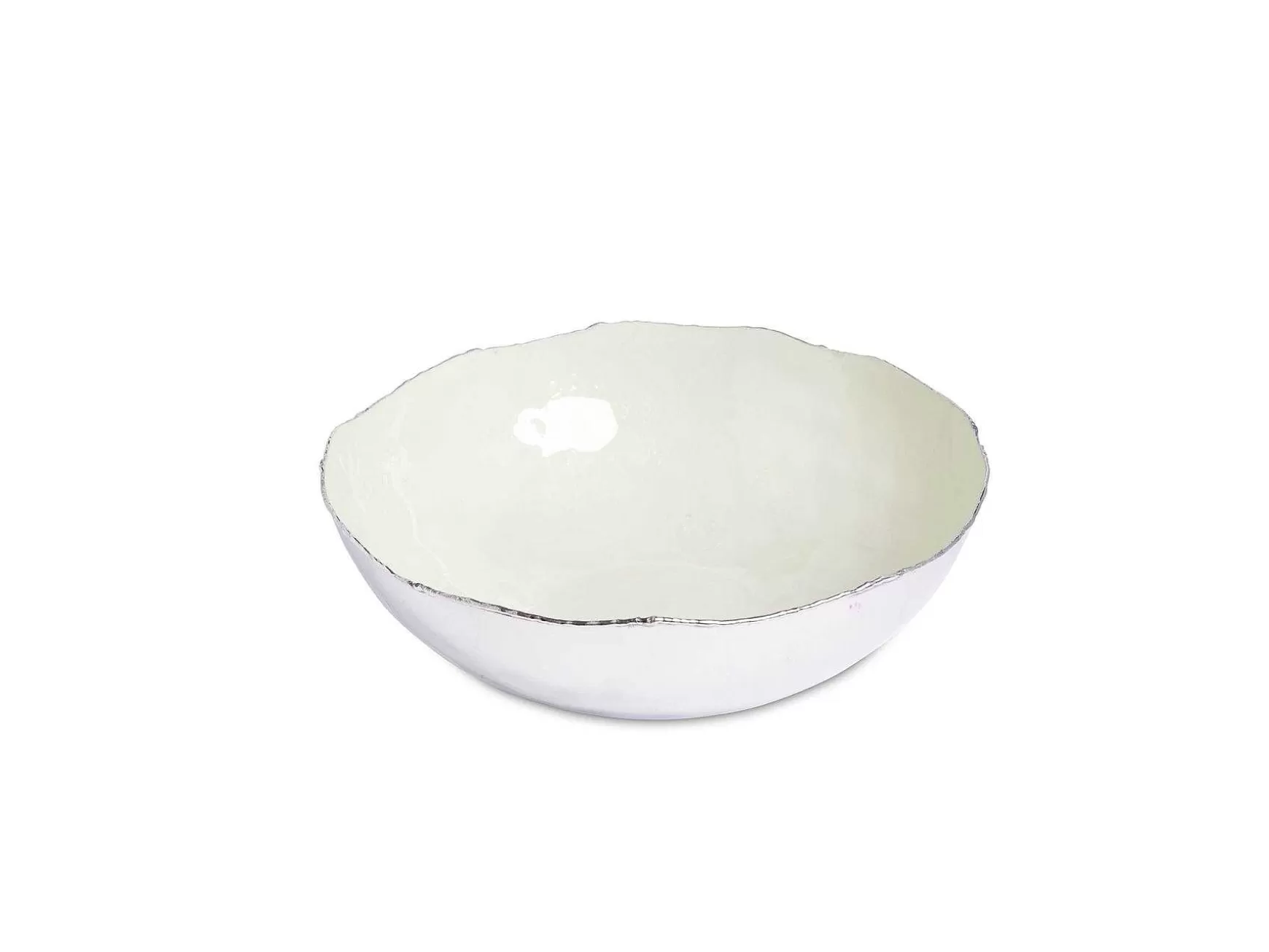 Julia Knight Cascade 10" Shallow Bowl Cloud Hot