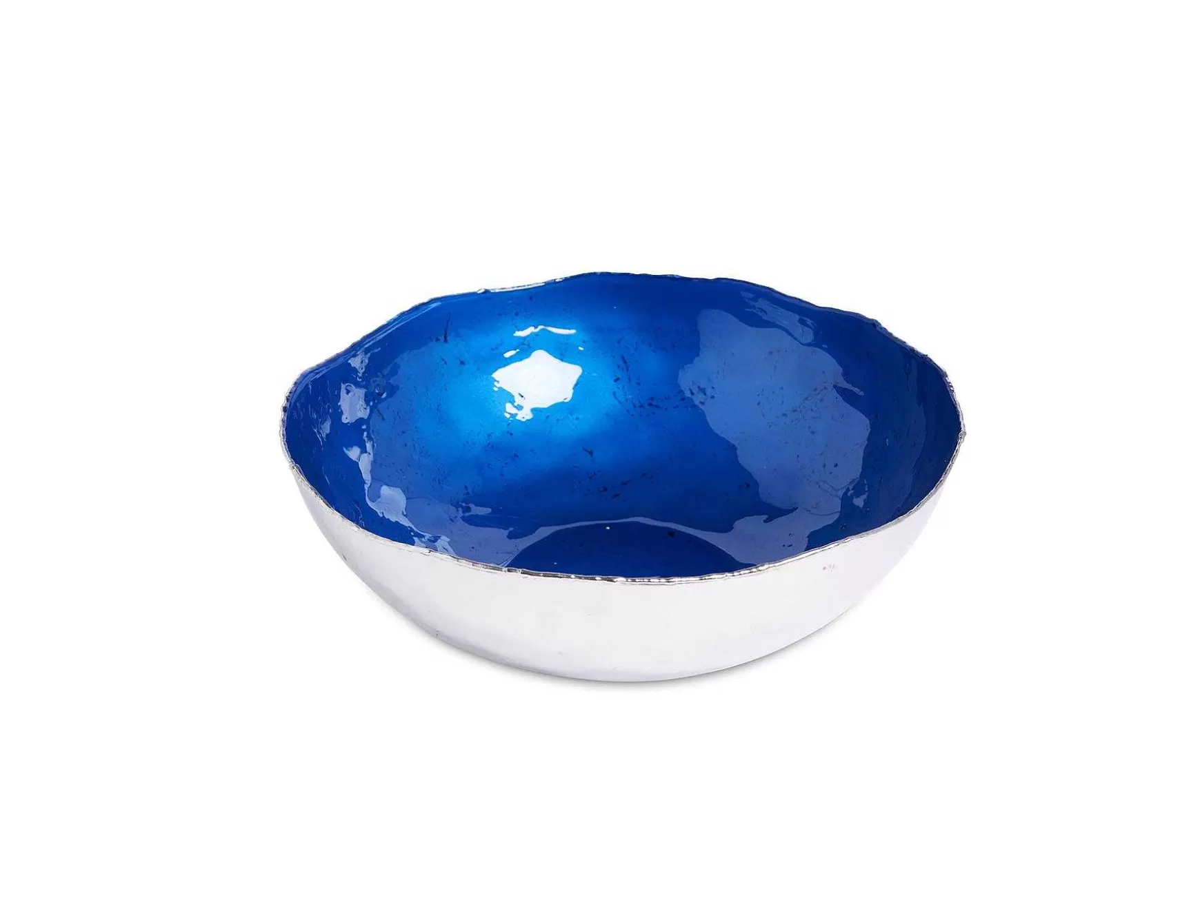 Julia Knight Cascade 10" Shallow Bowl Cobalt Fashion