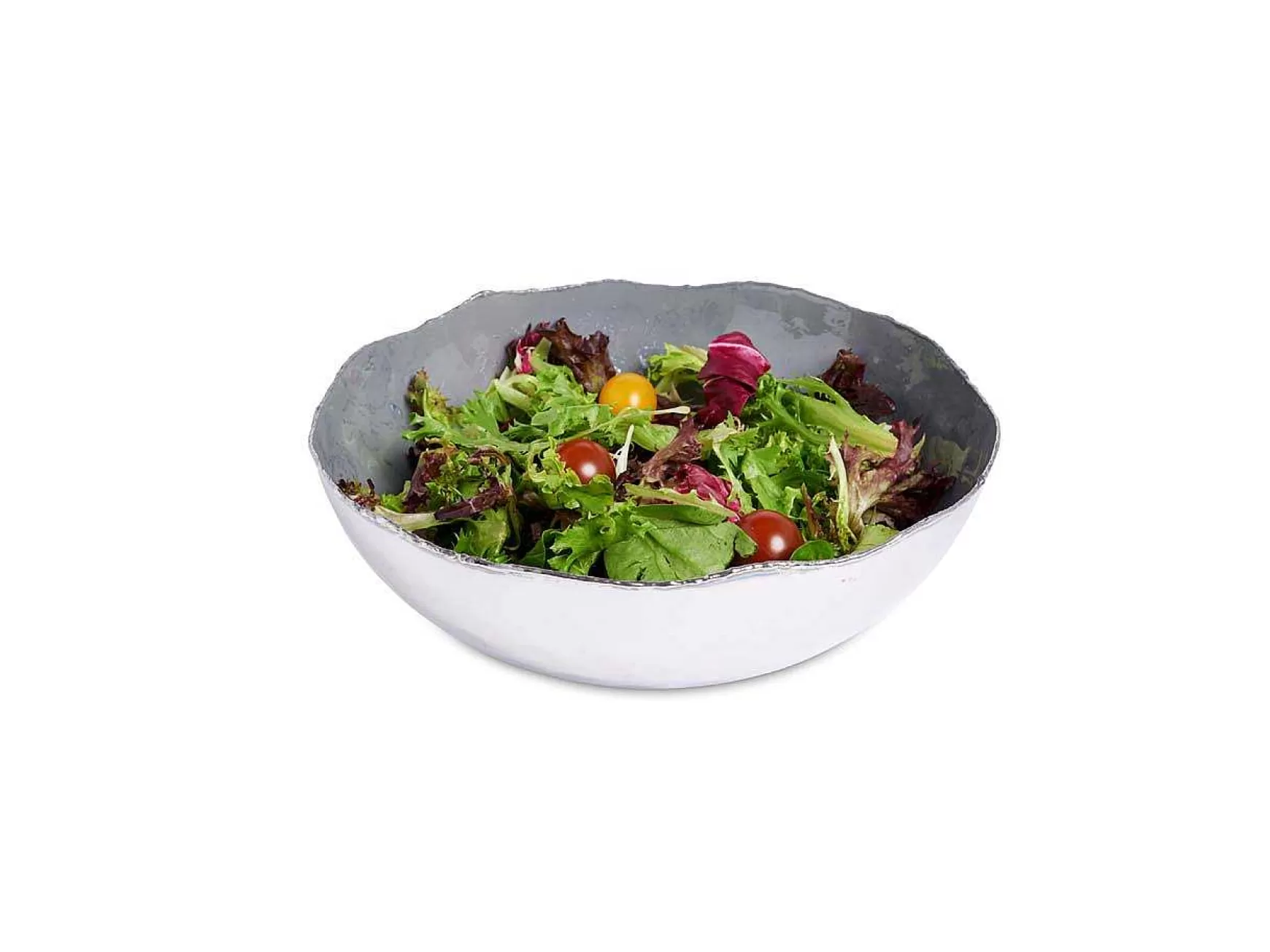 Julia Knight Cascade 10" Shallow Bowl Mist Flash Sale