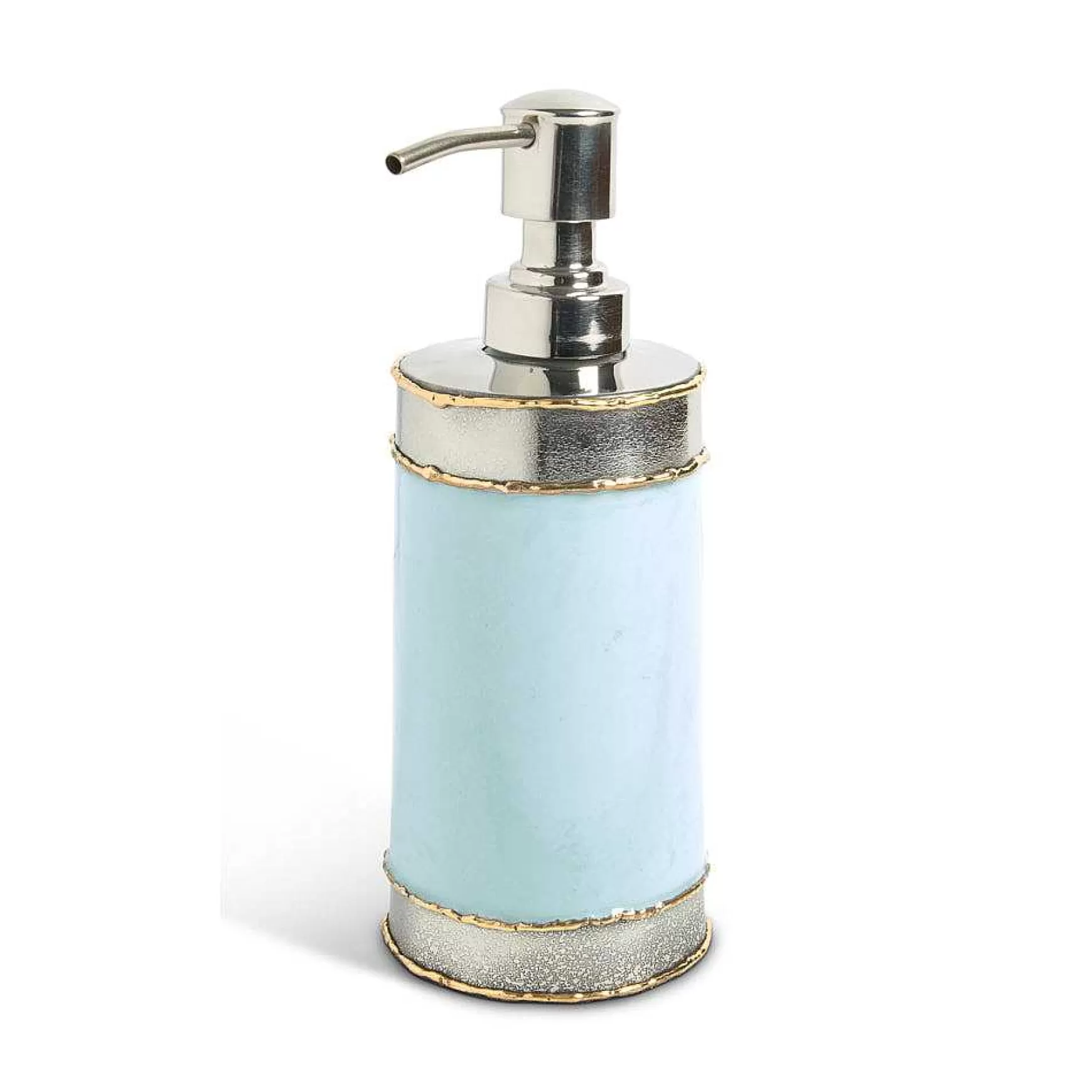 Julia Knight Cascade 7.5" Soap/Lotion Dispenser Glacial Blue Hot