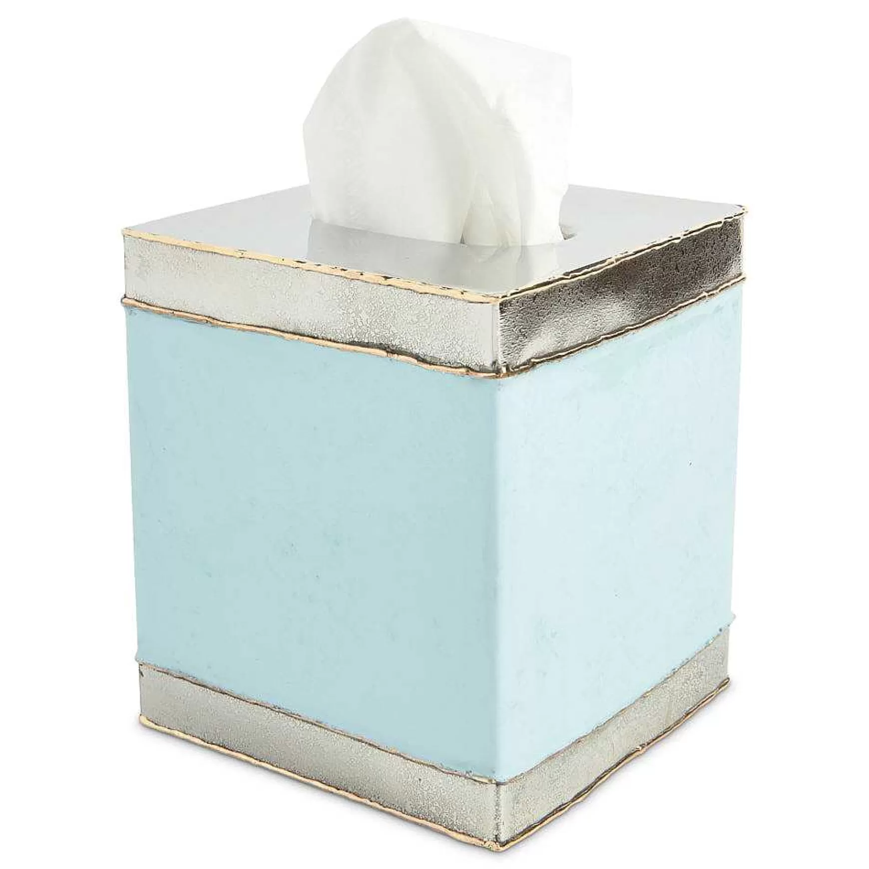 Julia Knight Cascade 5" Tissue Cover Glacial Blue Flash Sale