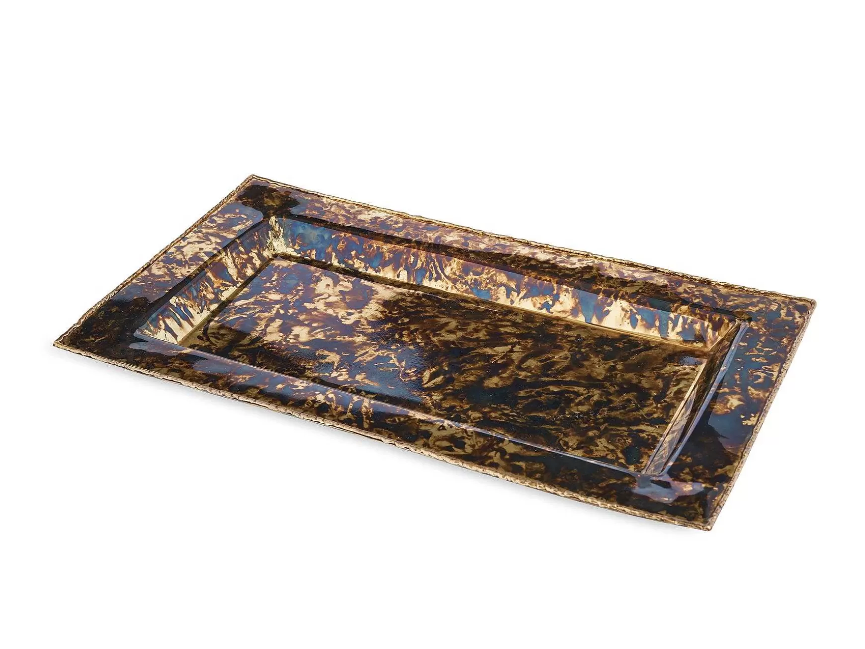 Julia Knight Cascade 12" Vanity Tray Rainbow Bronze Shop