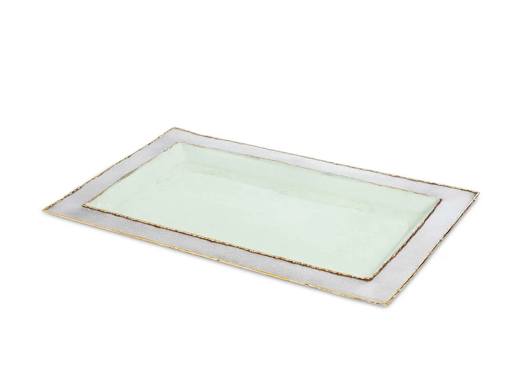 Julia Knight Cascade 12" Vanity Tray Surf Hot