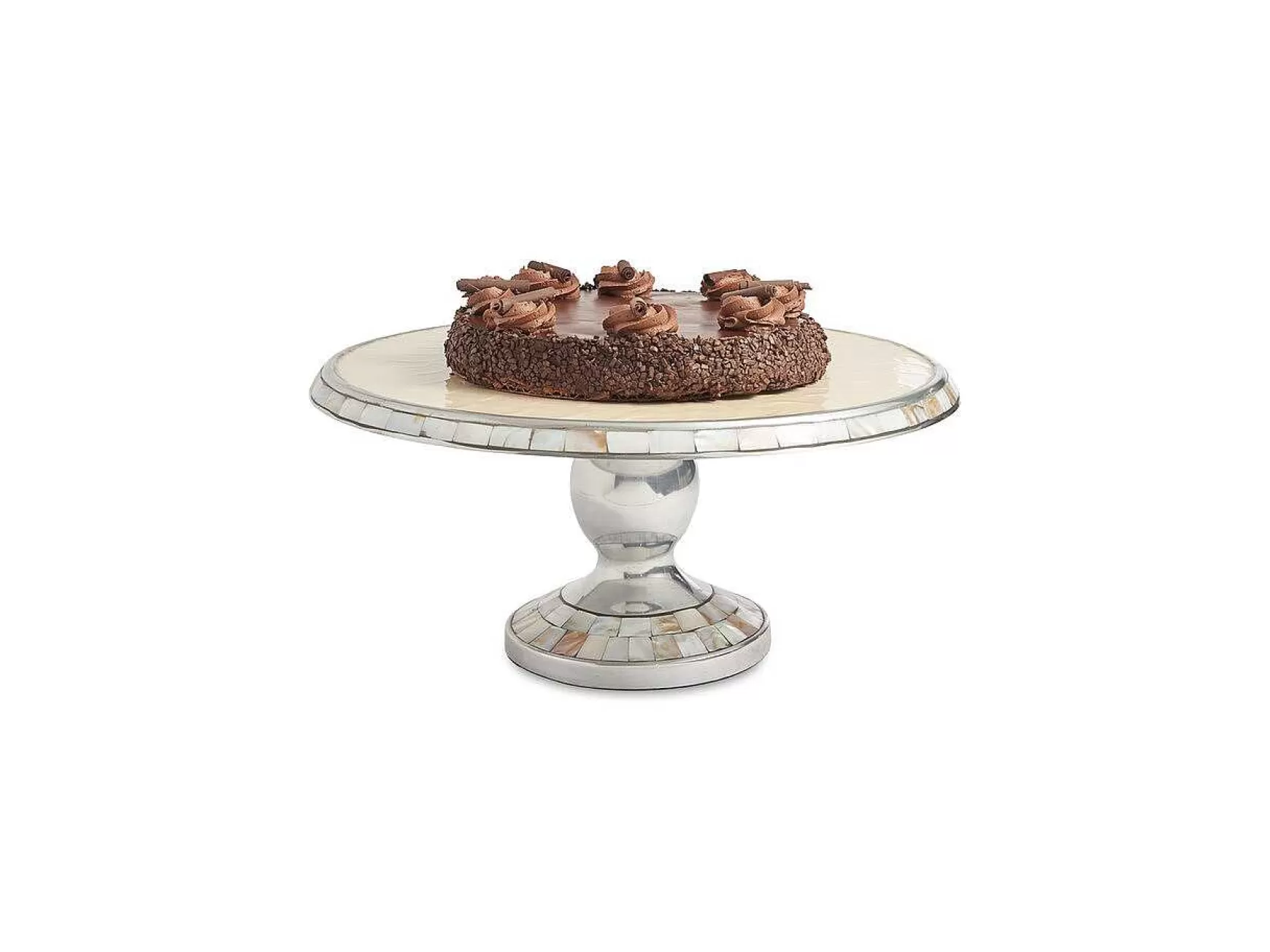 Julia Knight Classic 14 Inch Cake Stand Snow Outlet