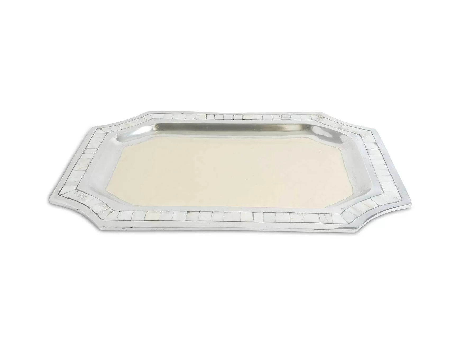 Julia Knight Classic 20" Octagonal Tray Snow Store