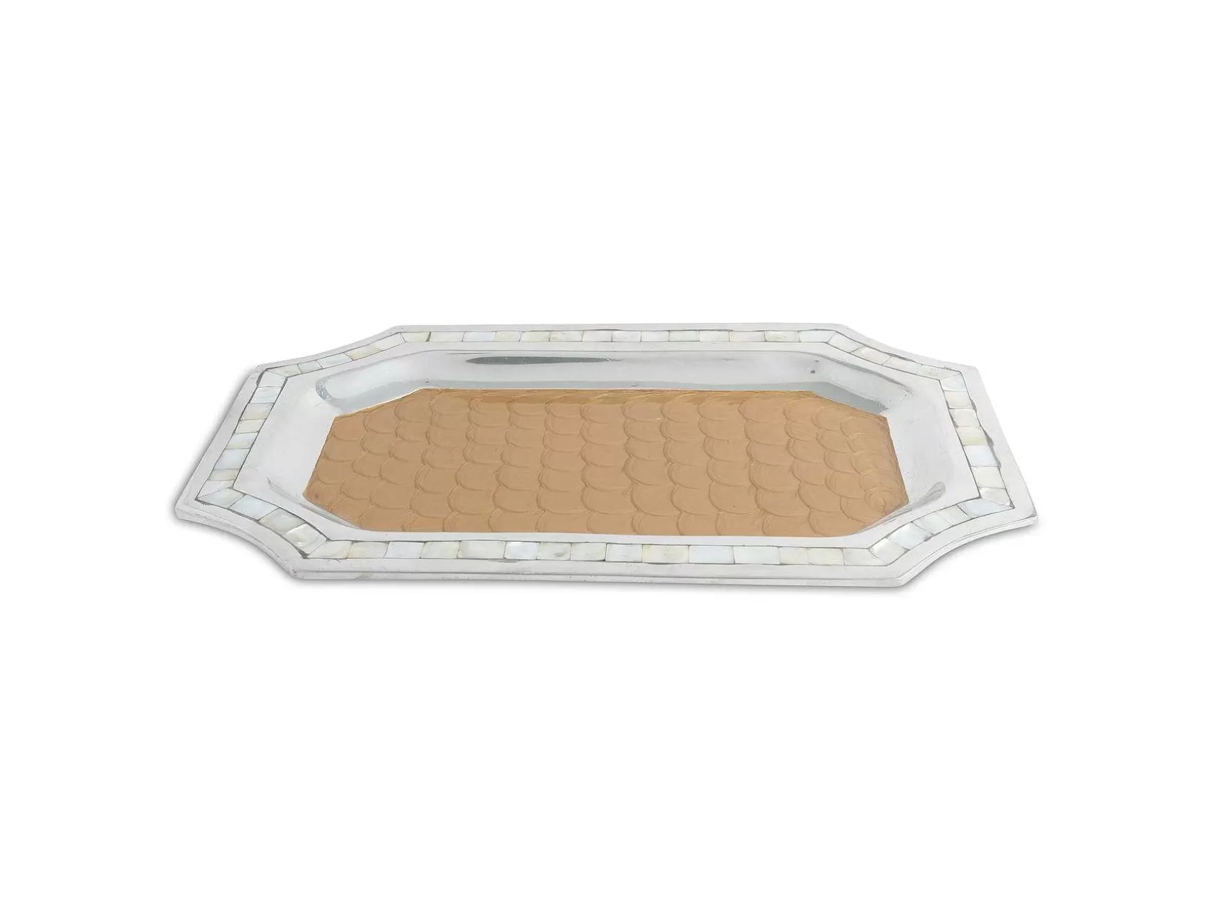 Julia Knight Classic 16" Octagonal Tray Toffee Cheap