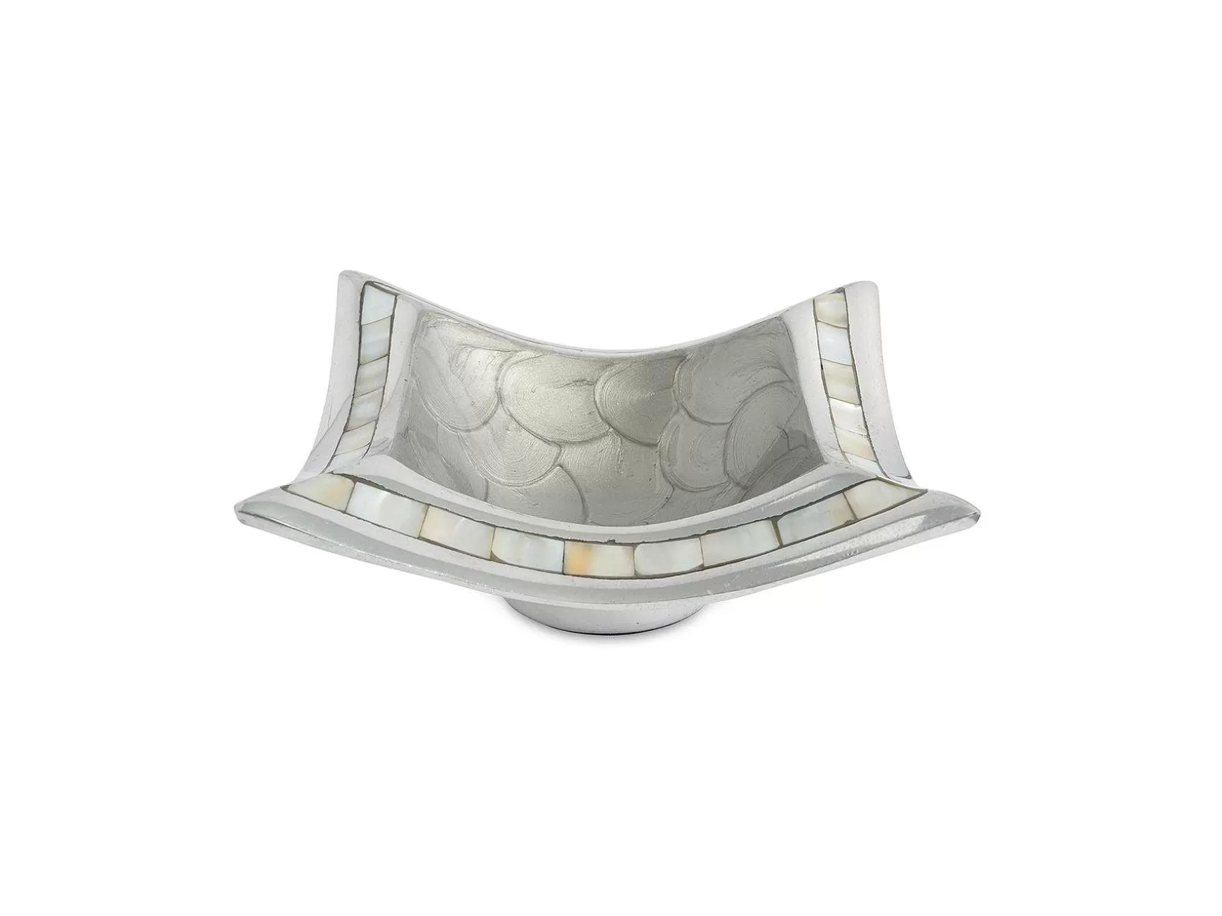 Julia Knight Classic 6.5" Pagoda Bowl Platinum Shop