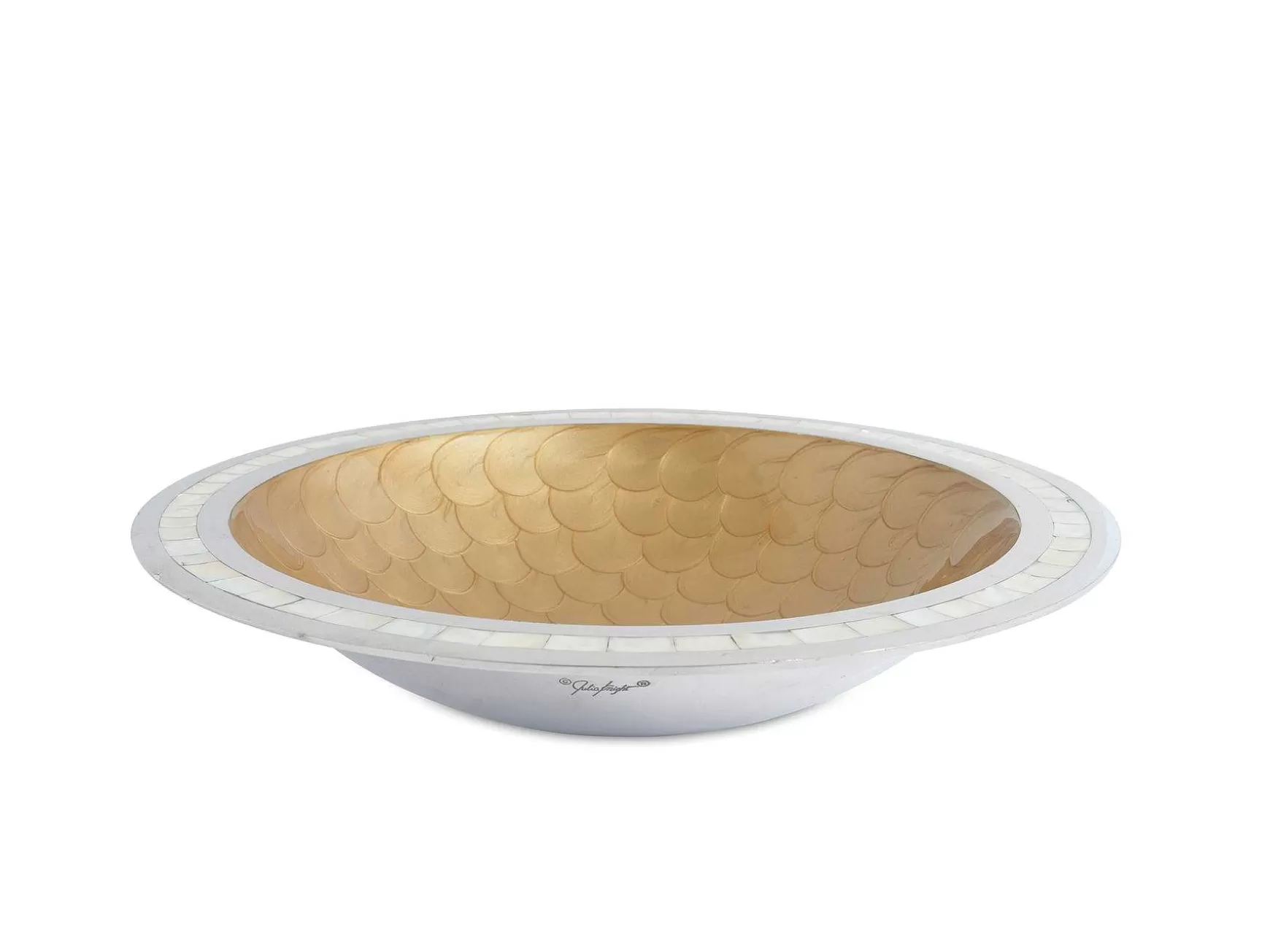 Julia Knight Classic 15" Round Bowl Toffee Clearance