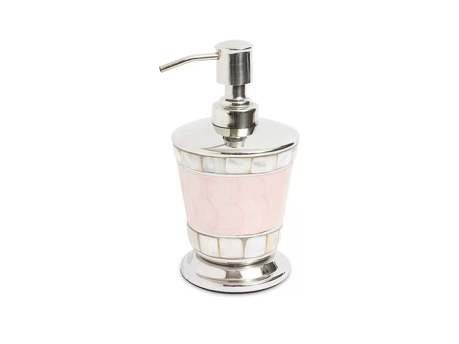 Julia Knight Classic 7" Soap/Lotion Dispenser Pink Ice Fashion