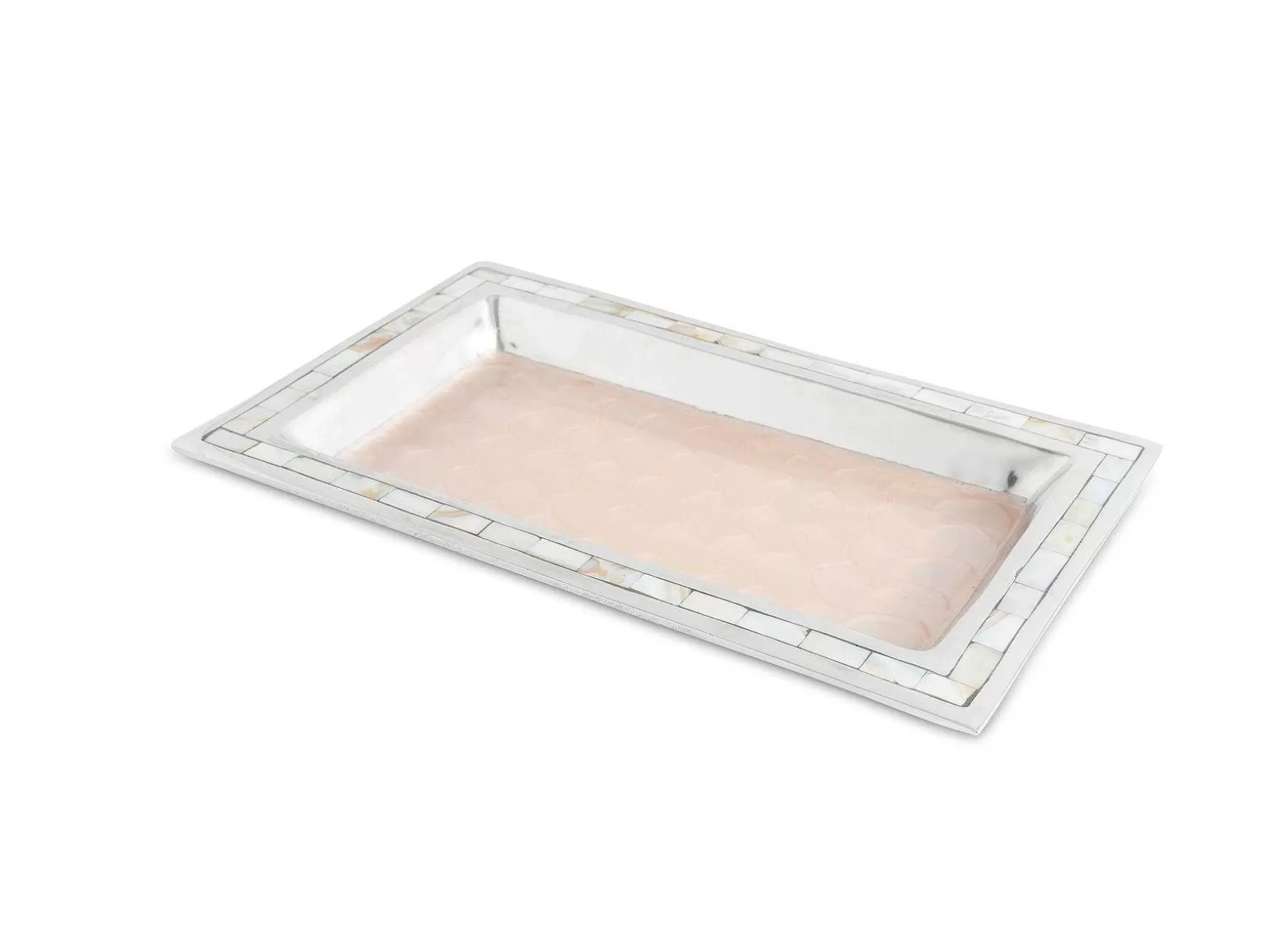 Julia Knight Classic 12" Vanity Tray Pink Ice Clearance