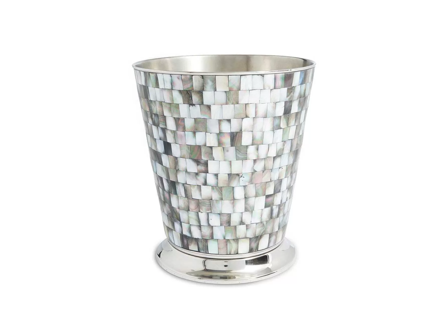 Julia Knight Classic 9.75" Waste Basket Tahitian Pearl Flash Sale
