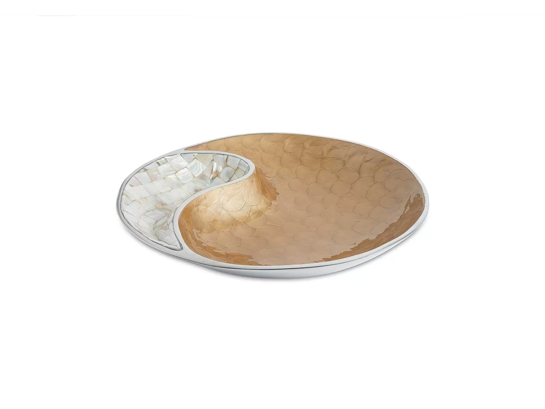 Julia Knight Classic 13" Yin Yang Bowl Toffee Clearance