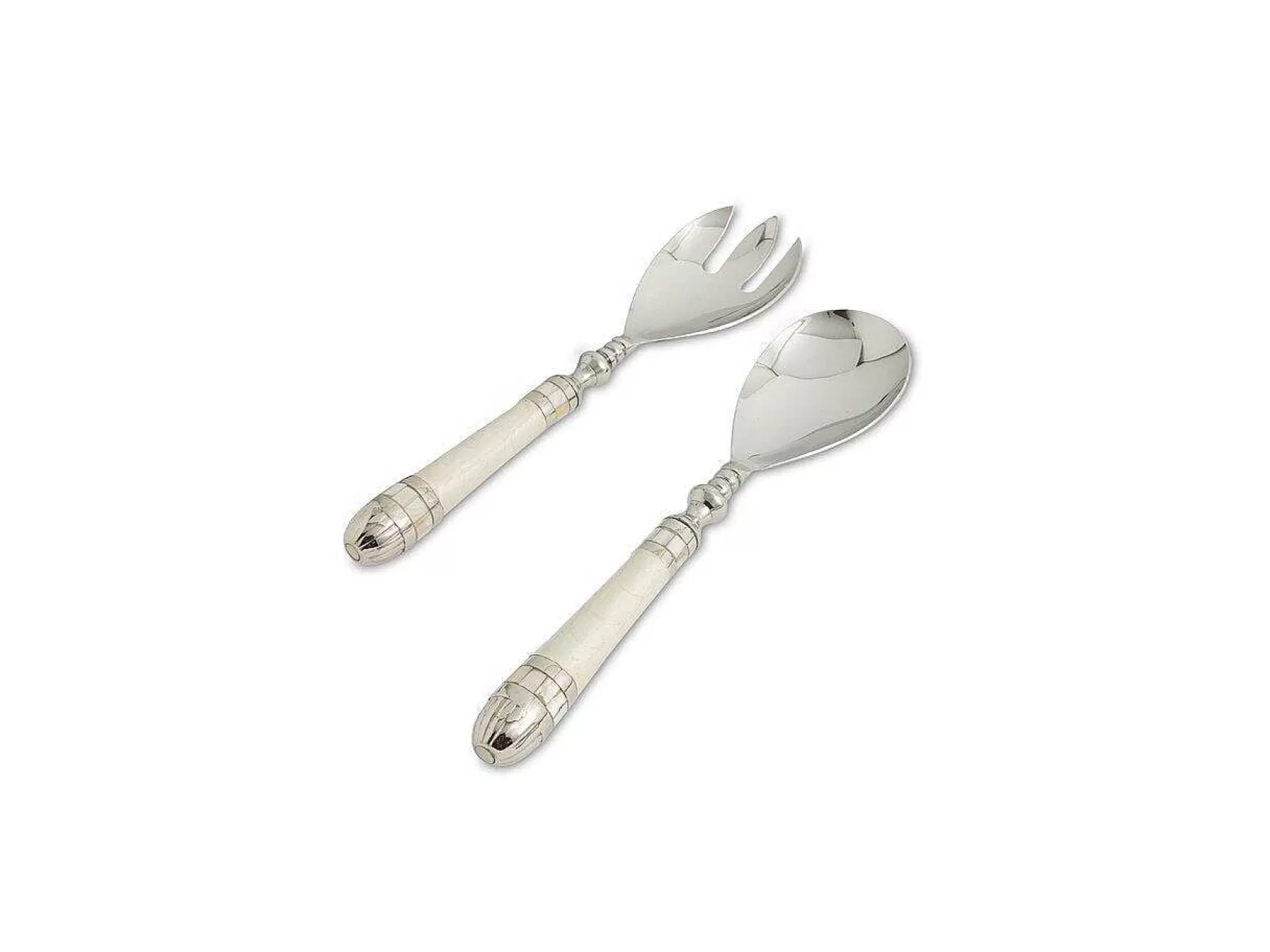 Julia Knight Classic Salad Serving Set Snow Store