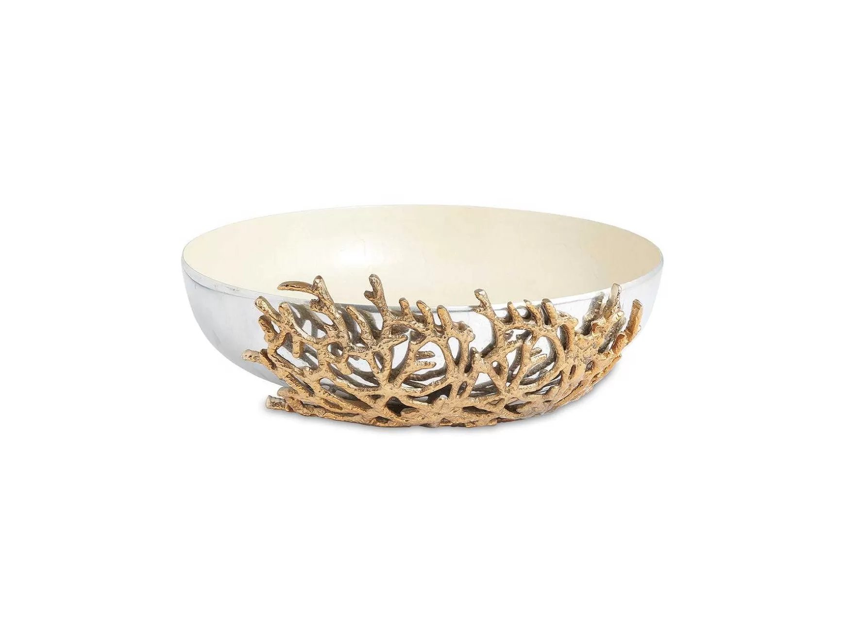 Julia Knight Coral 15" Bowl Snow Outlet