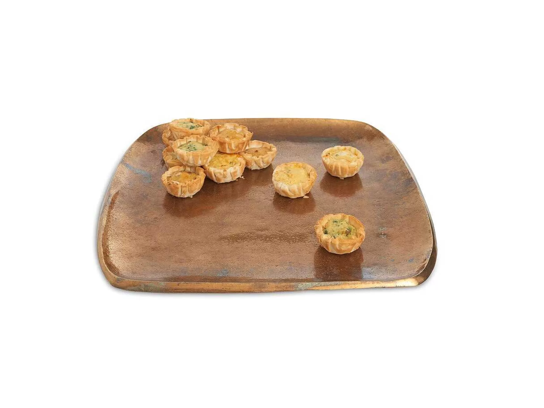 Julia Knight Eclipse 12" Stackable Square Tray Bronze Store