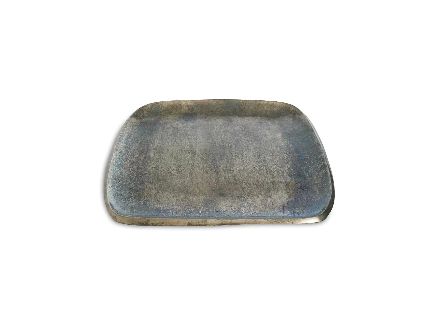 Julia Knight Eclipse 12" Stackable Square Tray Steel Blue Store