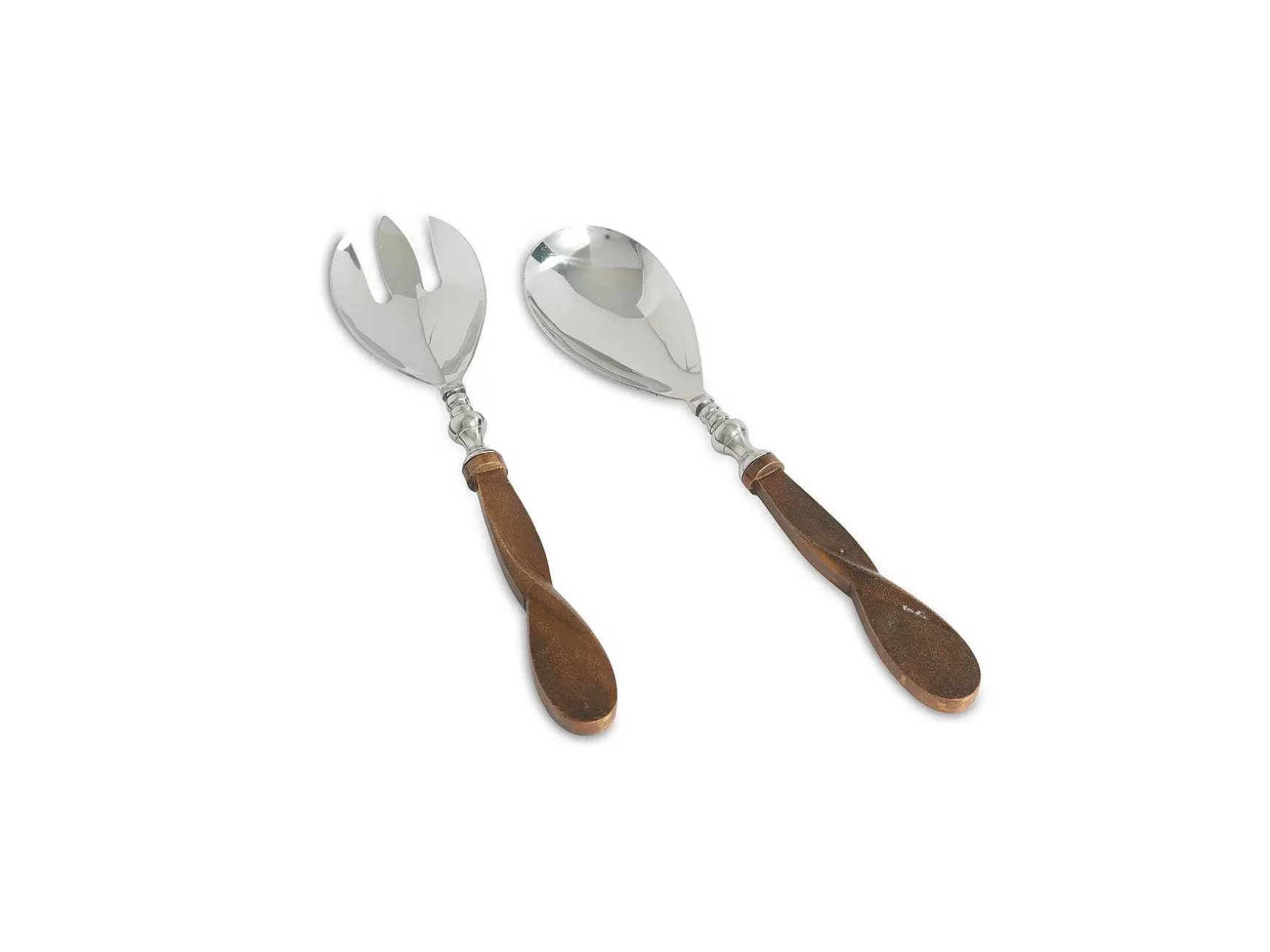 Julia Knight Eclipse Salad Serving Set Bronze Flash Sale