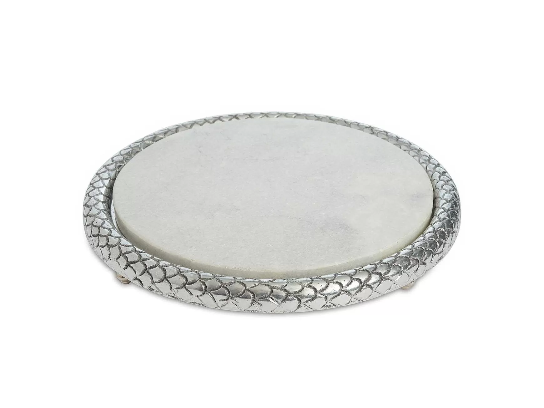 Julia Knight Florentine 11" Marble Cheese Tray Flash Sale