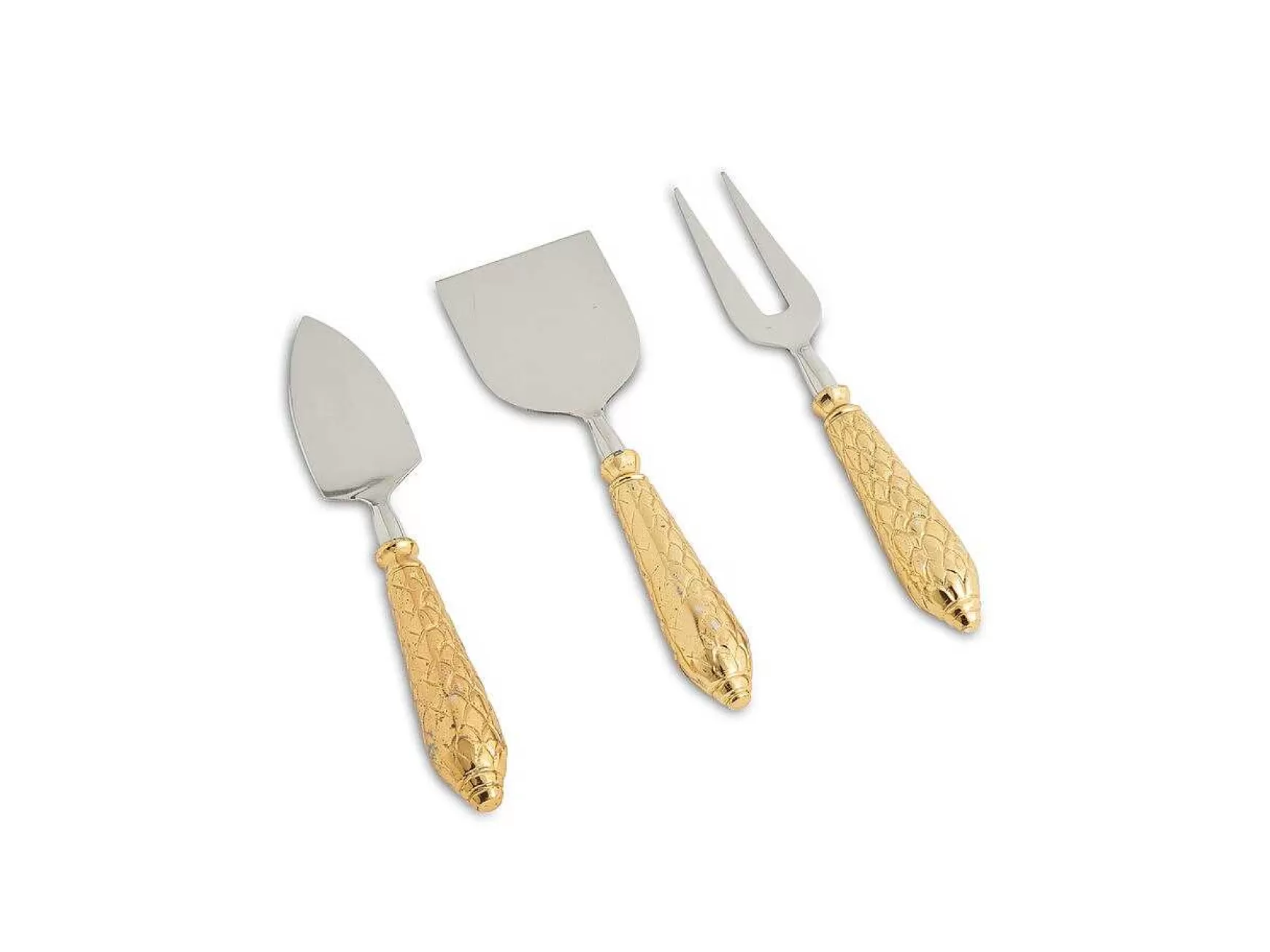 Julia Knight Florentine Cheese Serving Set Gold Shop