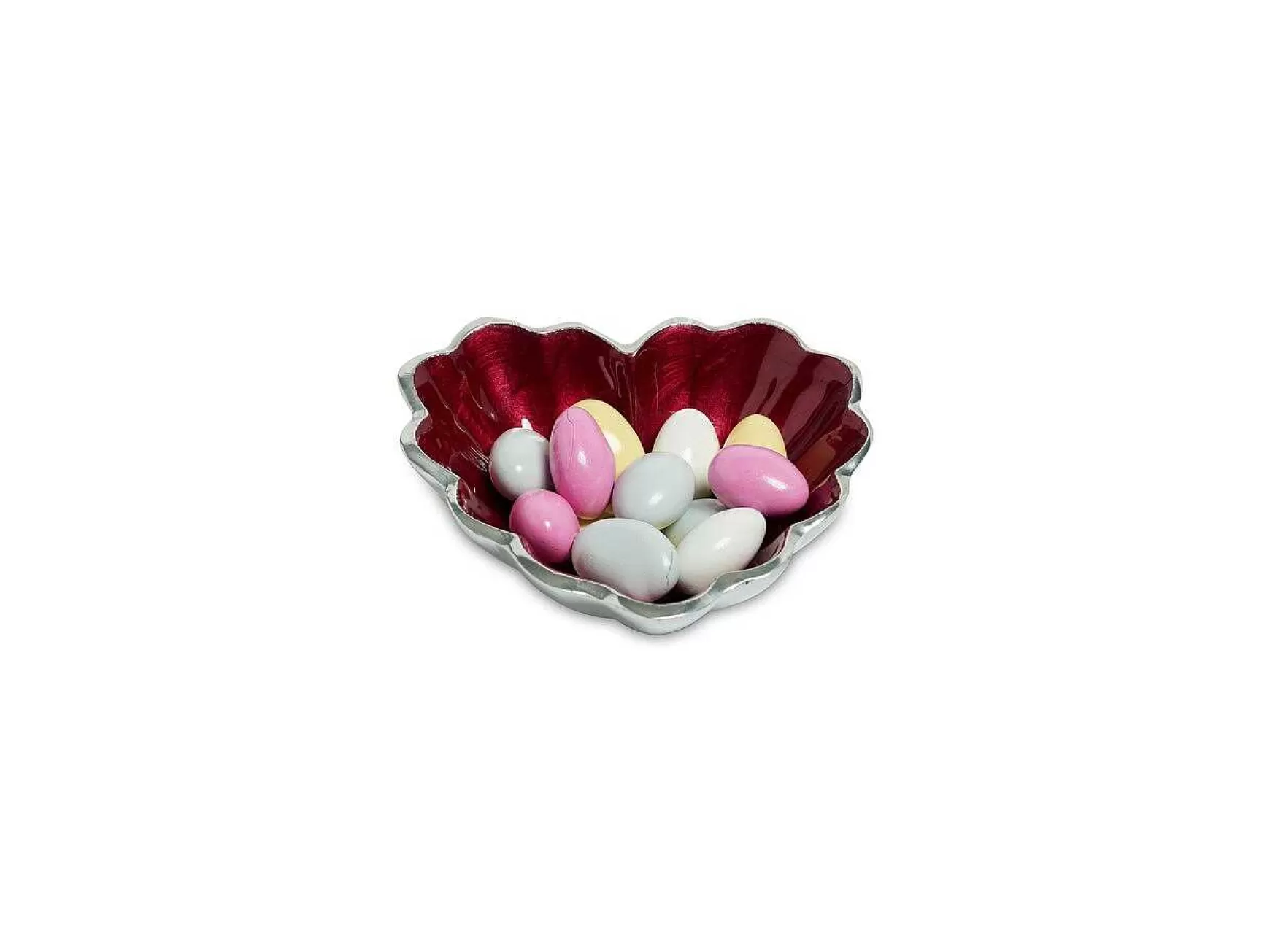 Julia Knight Heart 4" Bowl Pomegranate Fashion