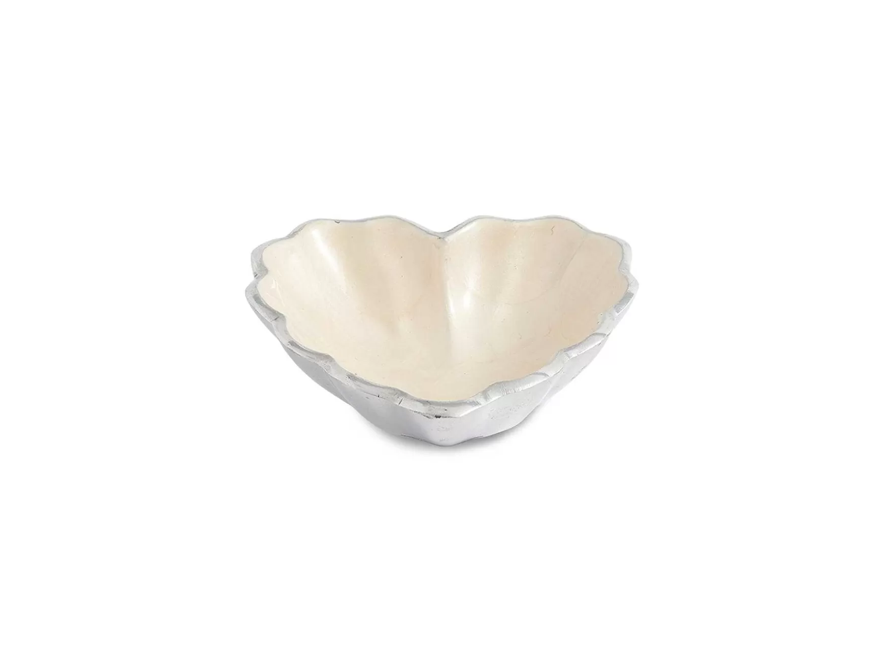 Julia Knight Heart 4" Bowl Snow Best Sale