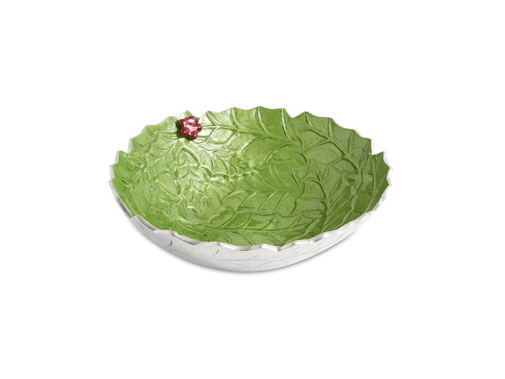 Julia Knight Holly Sprig 12" Bowl Mojito Flash Sale