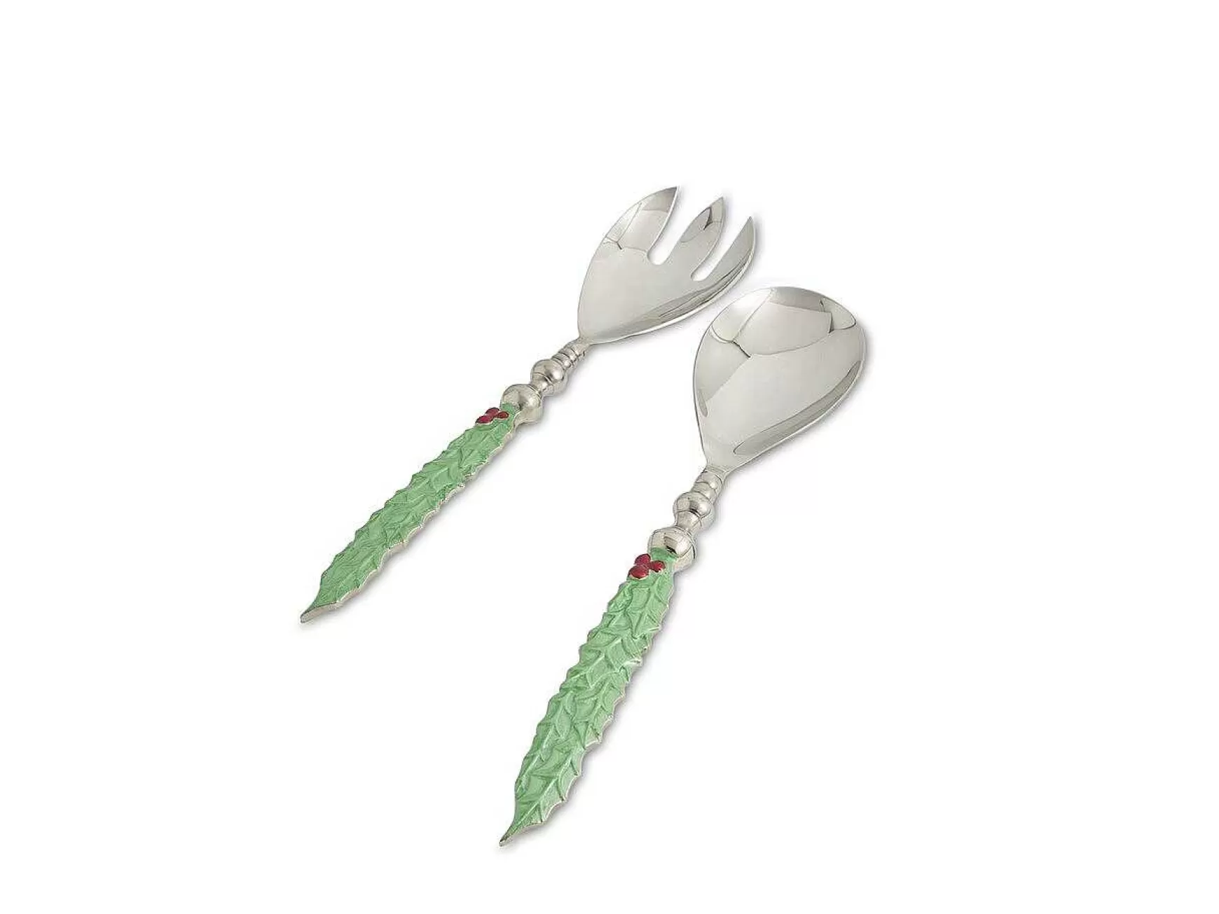 Julia Knight Holly Sprig Salad Serving Set Mojito Store