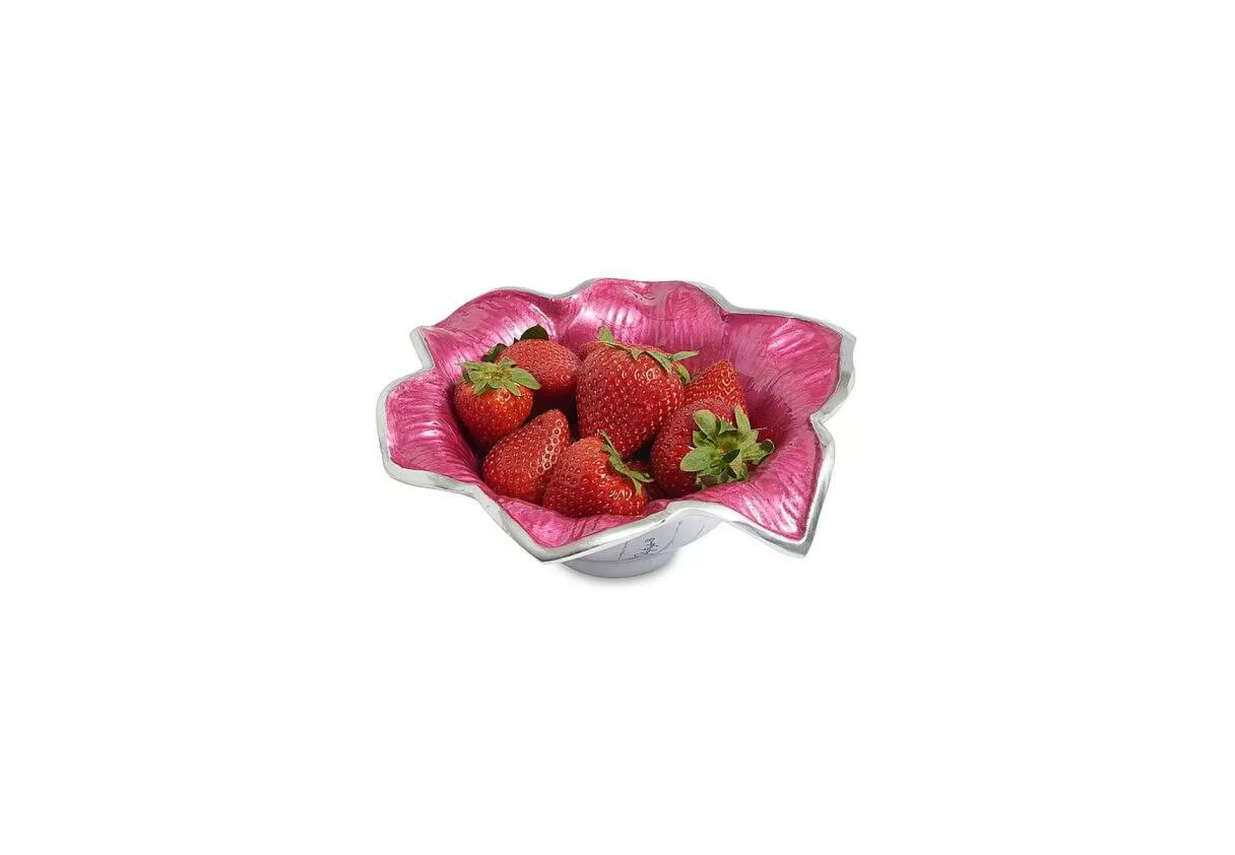 Julia Knight Lily 8" Bowl Raspberry Fashion