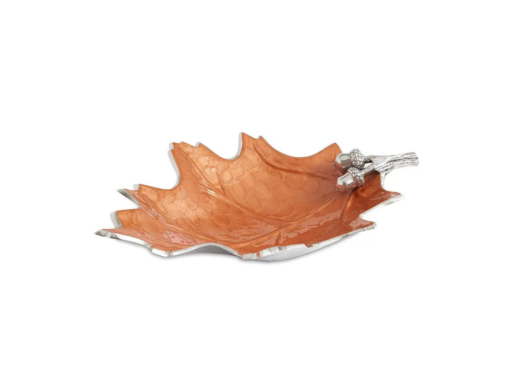 Julia Knight Oak Leaf 15" Bowl Spice Cheap