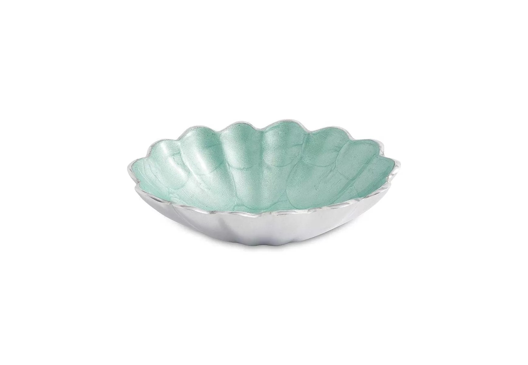 Julia Knight Peony 5" Oval Bowl Aqua Sale