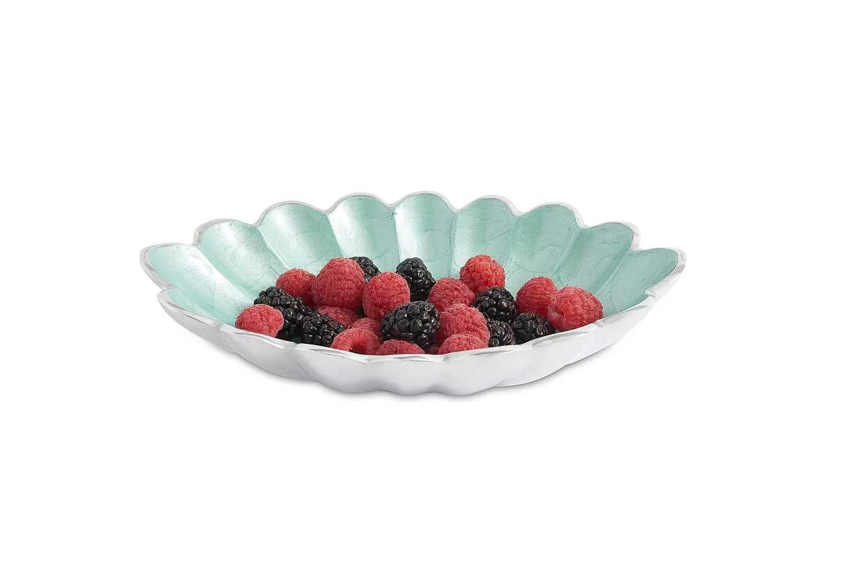 Julia Knight Peony 8" Oval Bowl Aqua Online