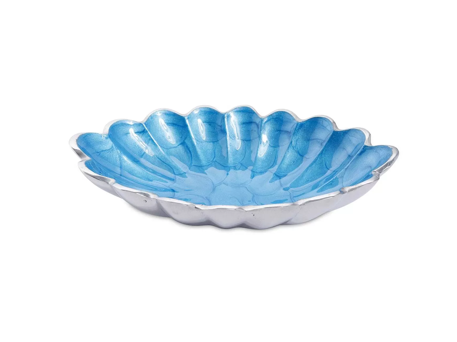 Julia Knight Peony 8" Oval Bowl Azure Best