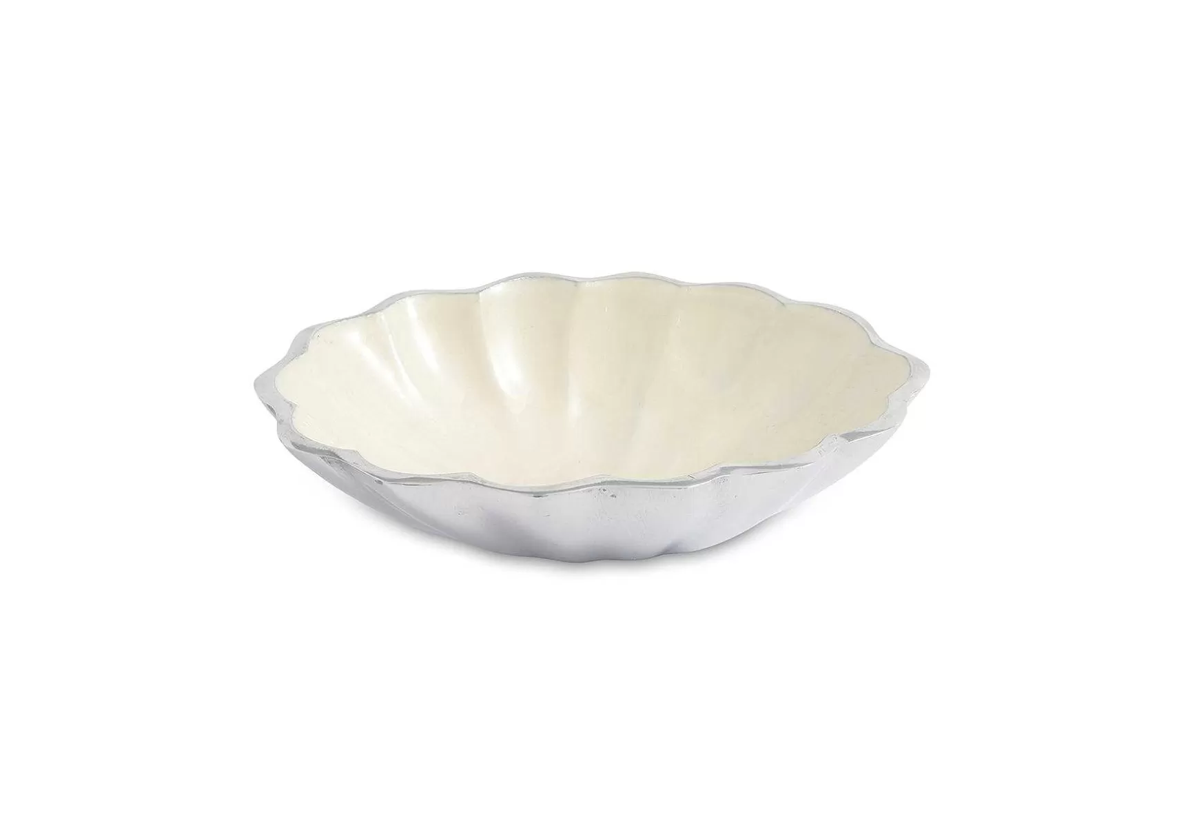 Julia Knight Peony 5" Oval Bowl Snow Flash Sale