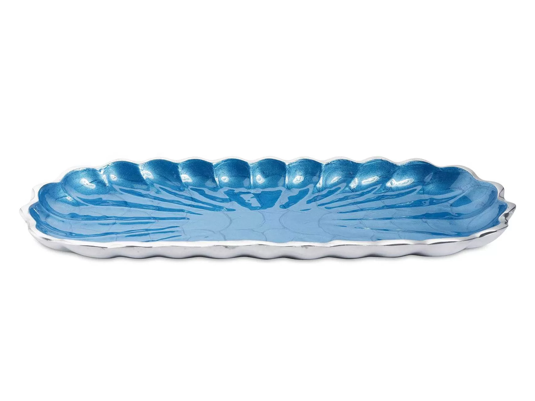 Julia Knight Peony 14" Rectangular Tray Azure Store