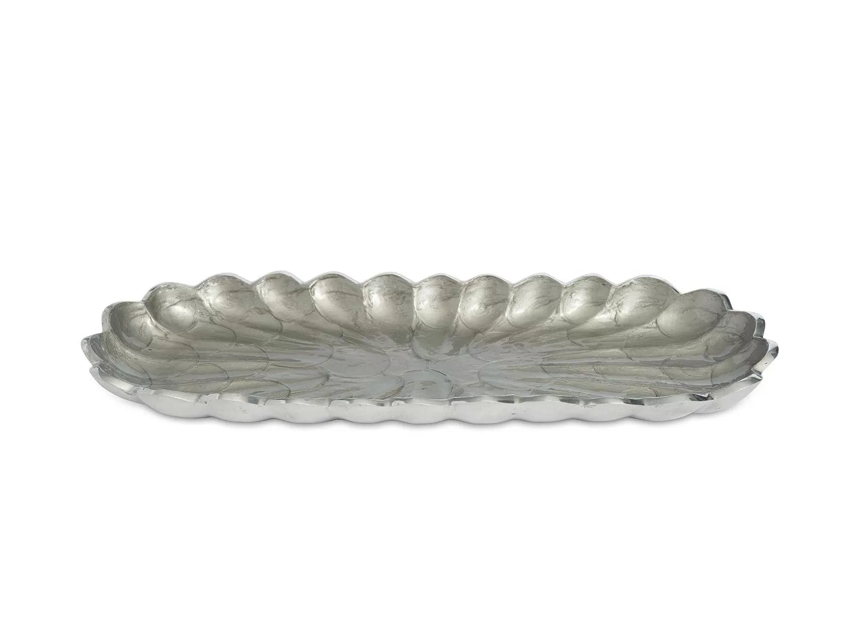 Julia Knight Peony 14" Rectangular Tray Platinum Online