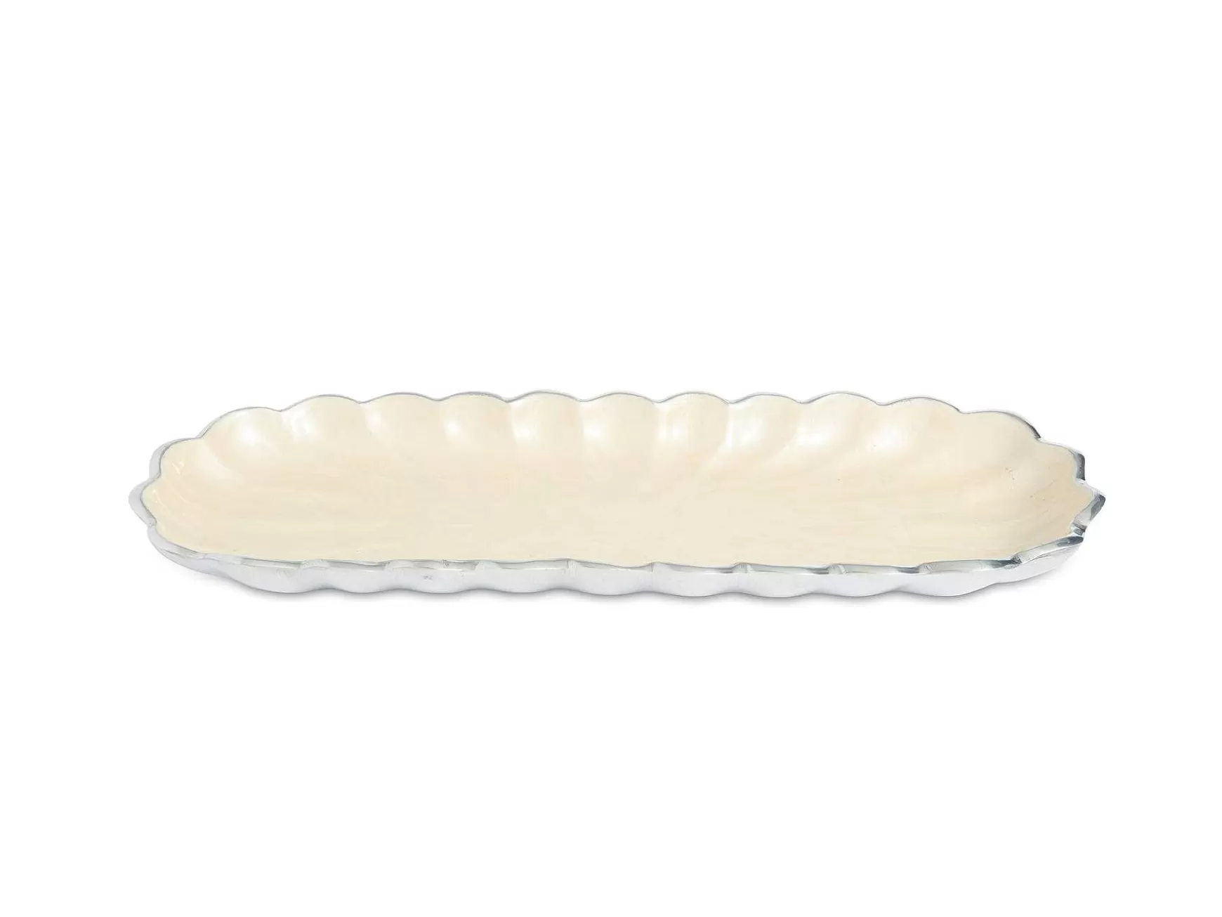 Julia Knight Peony 14" Rectangular Tray Snow Online