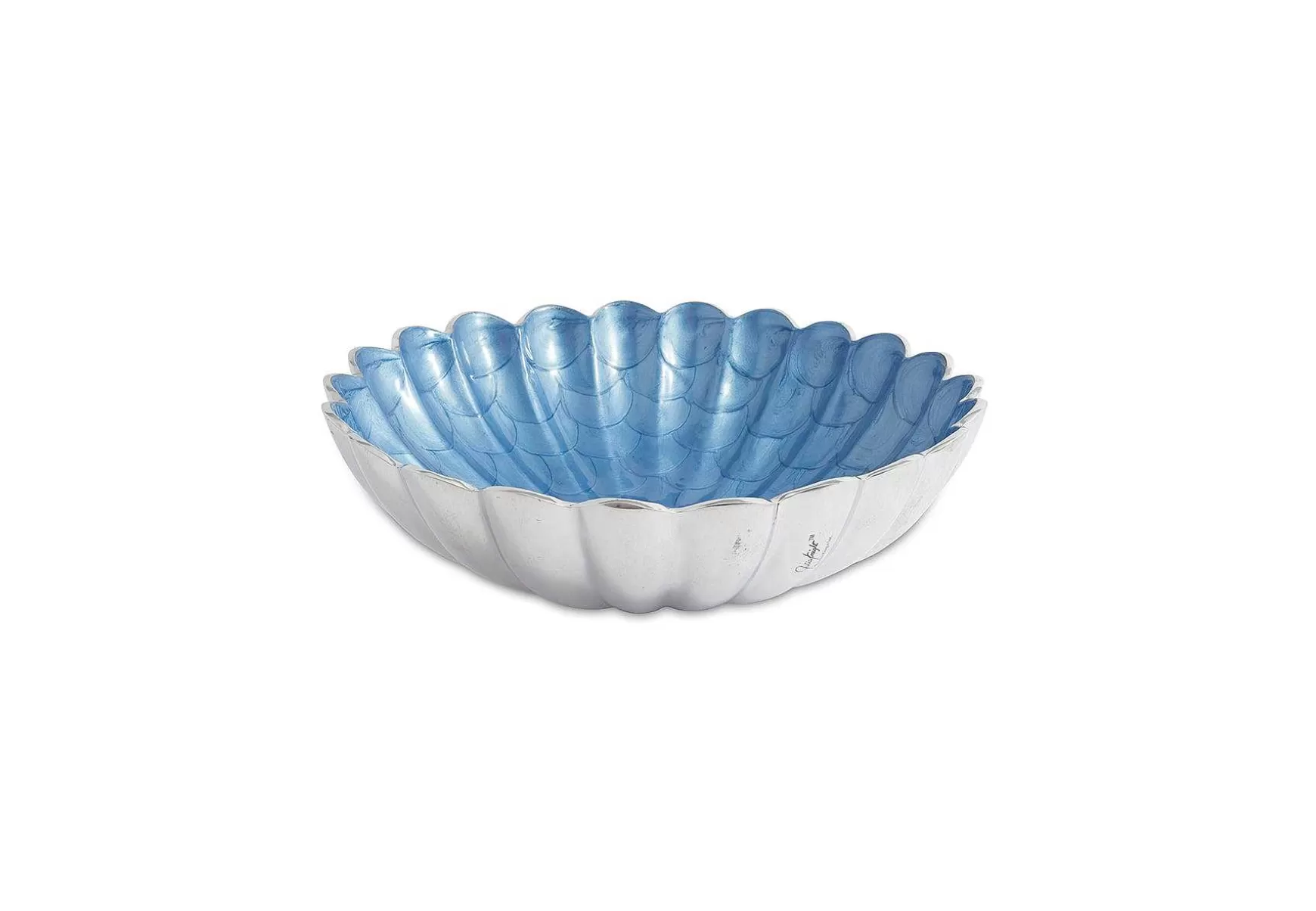 Julia Knight Peony 12" Round Deep Bowl Azure Hot