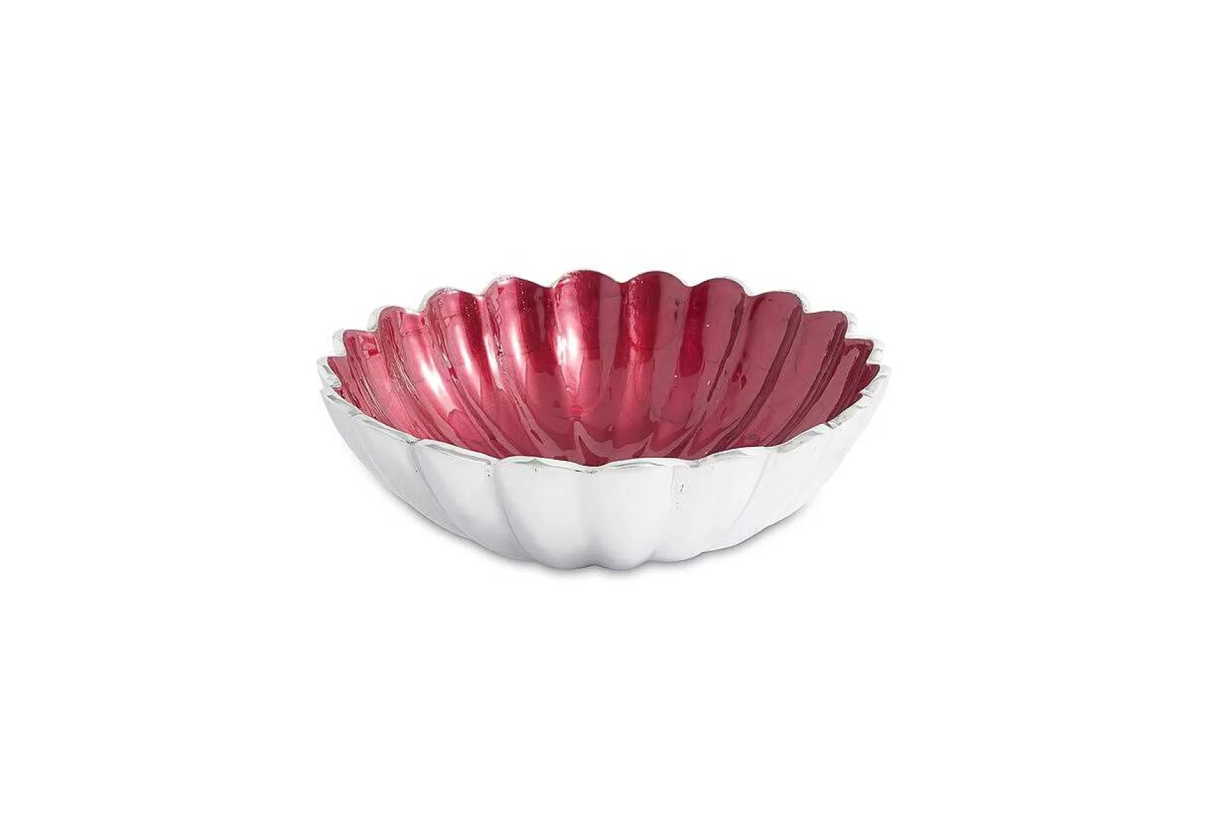 Julia Knight Peony 8.5" Round Deep Bowl Pomegranate Hot