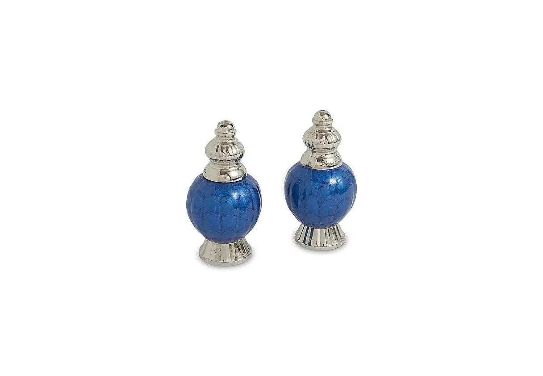 Julia Knight Peony 4" Salt & Pepper Set Sapphire Shop