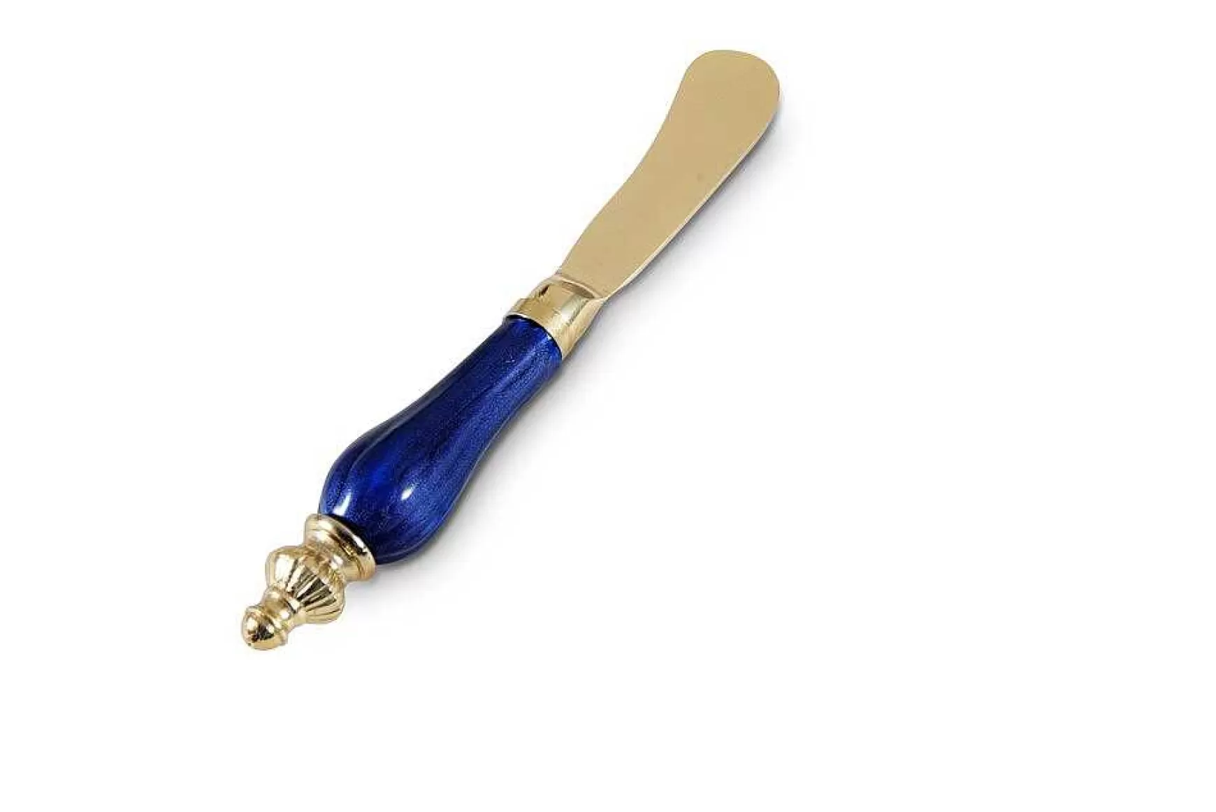 Julia Knight Peony Spreader Knife Gold Sapphire New