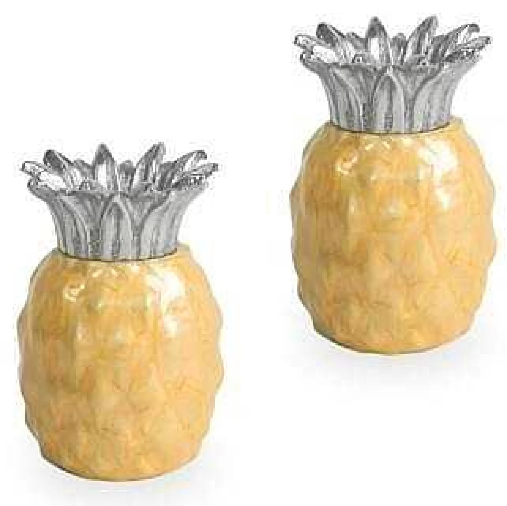 Julia Knight Pineapple Salt & Pepper Shakers Saffron Store