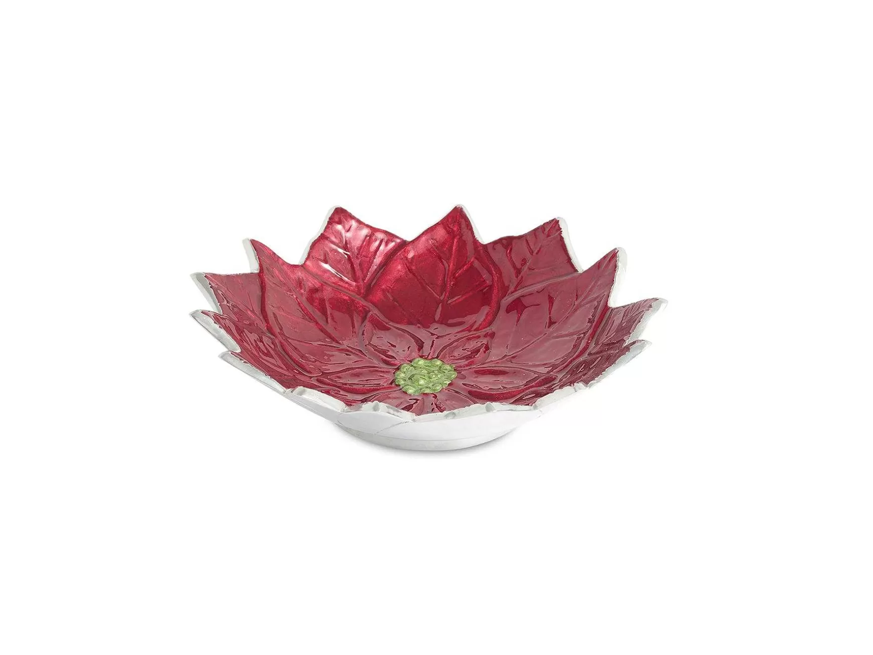 Julia Knight Poinsettia 9" Bowl Pomegranate Store