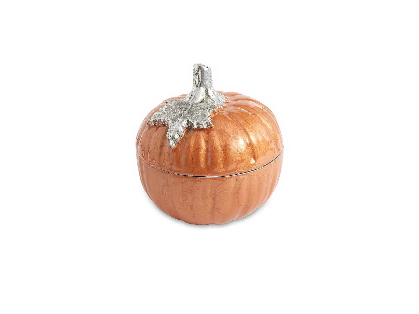 Julia Knight Pumpkin 5" Covered Bowl Spice Clearance