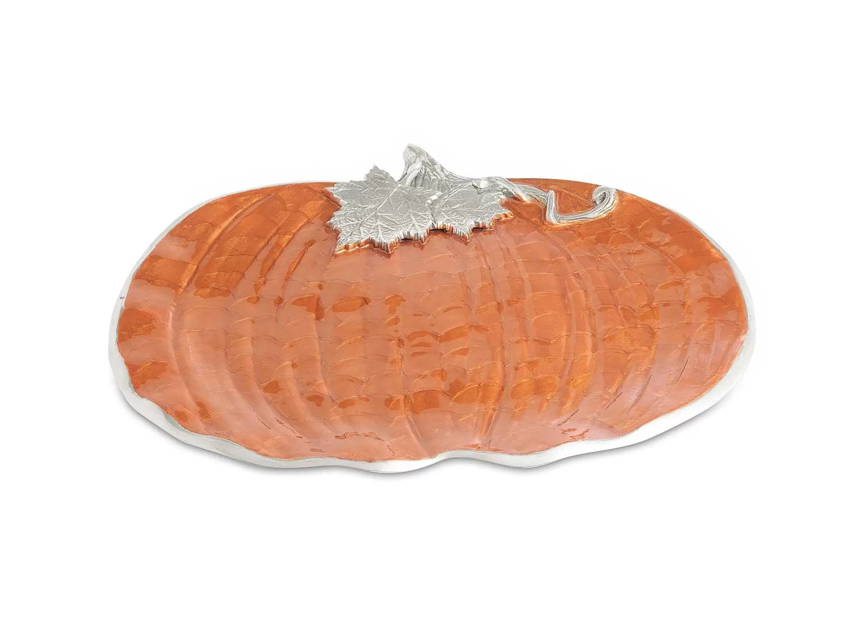 Julia Knight Pumpkin 17" Platter Spice Best Sale