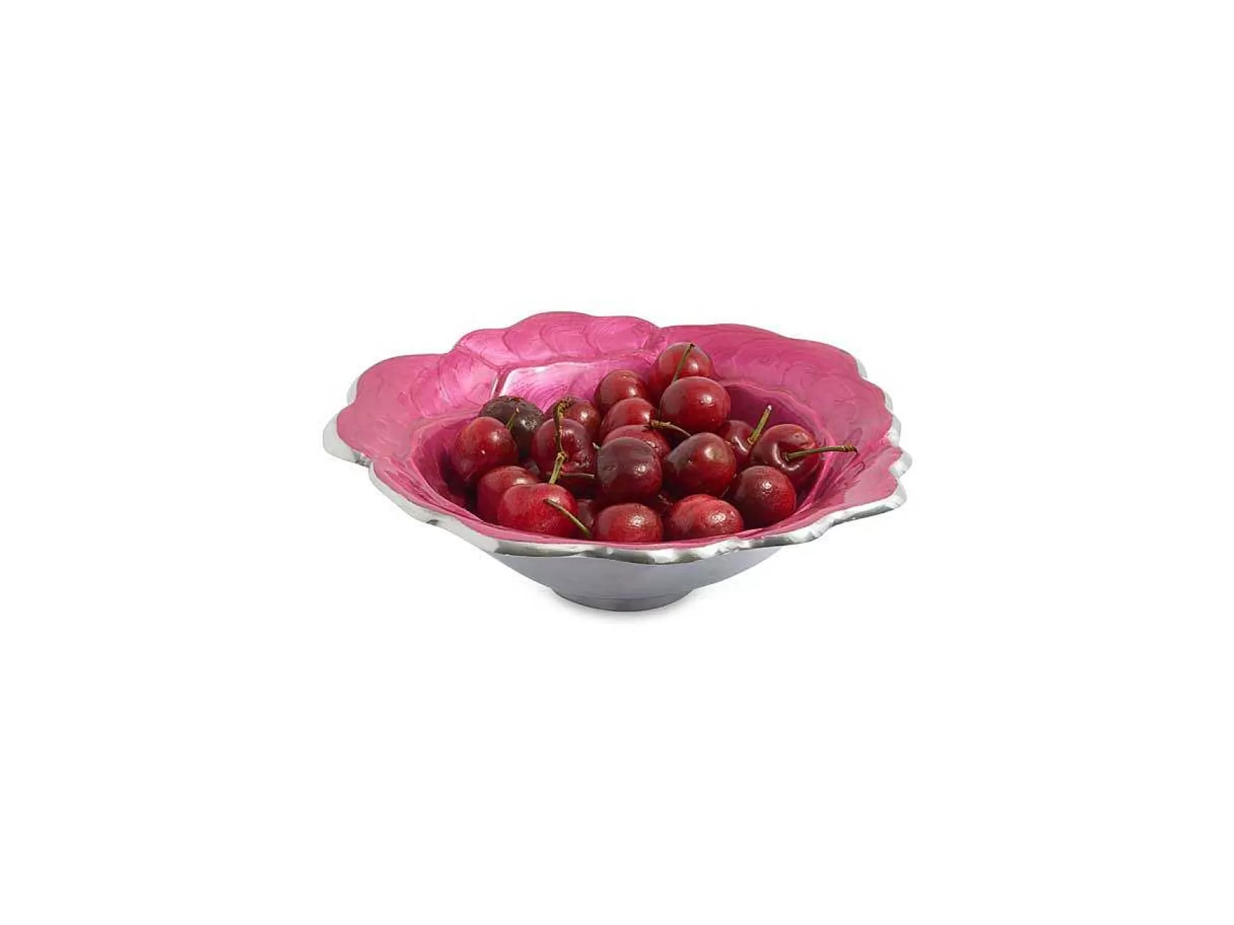 Julia Knight Rose 8" Bowl Raspberry Cheap