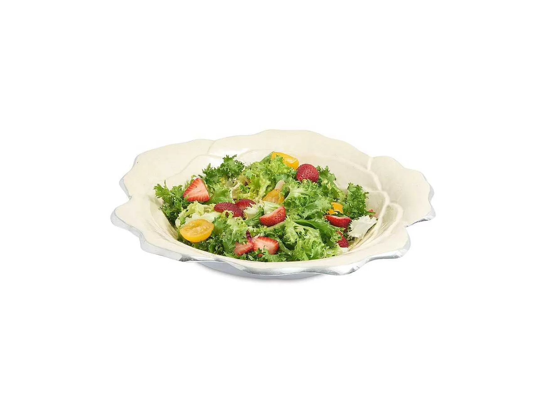 Julia Knight Rose 15" Bowl Snow Best Sale