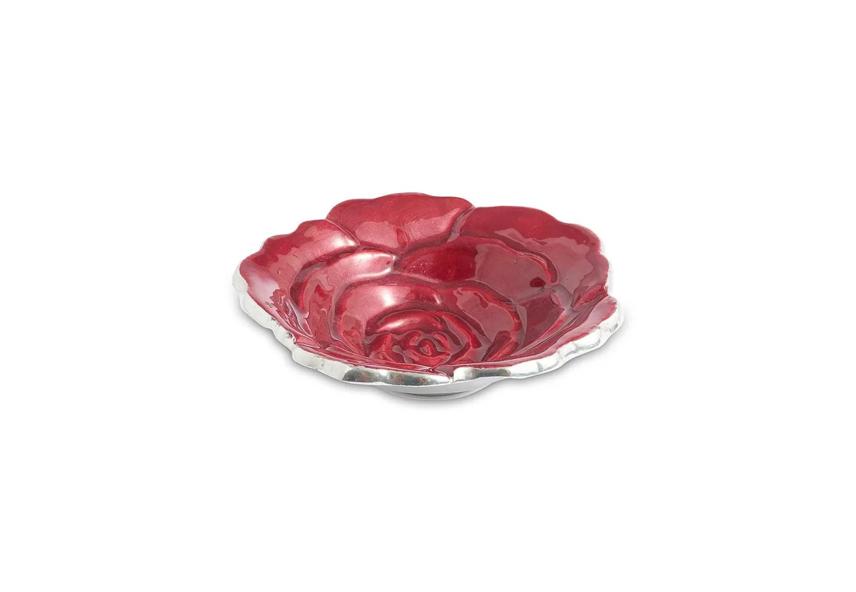 Julia Knight Rose 4" Petite Bowl Pomegranate Hot