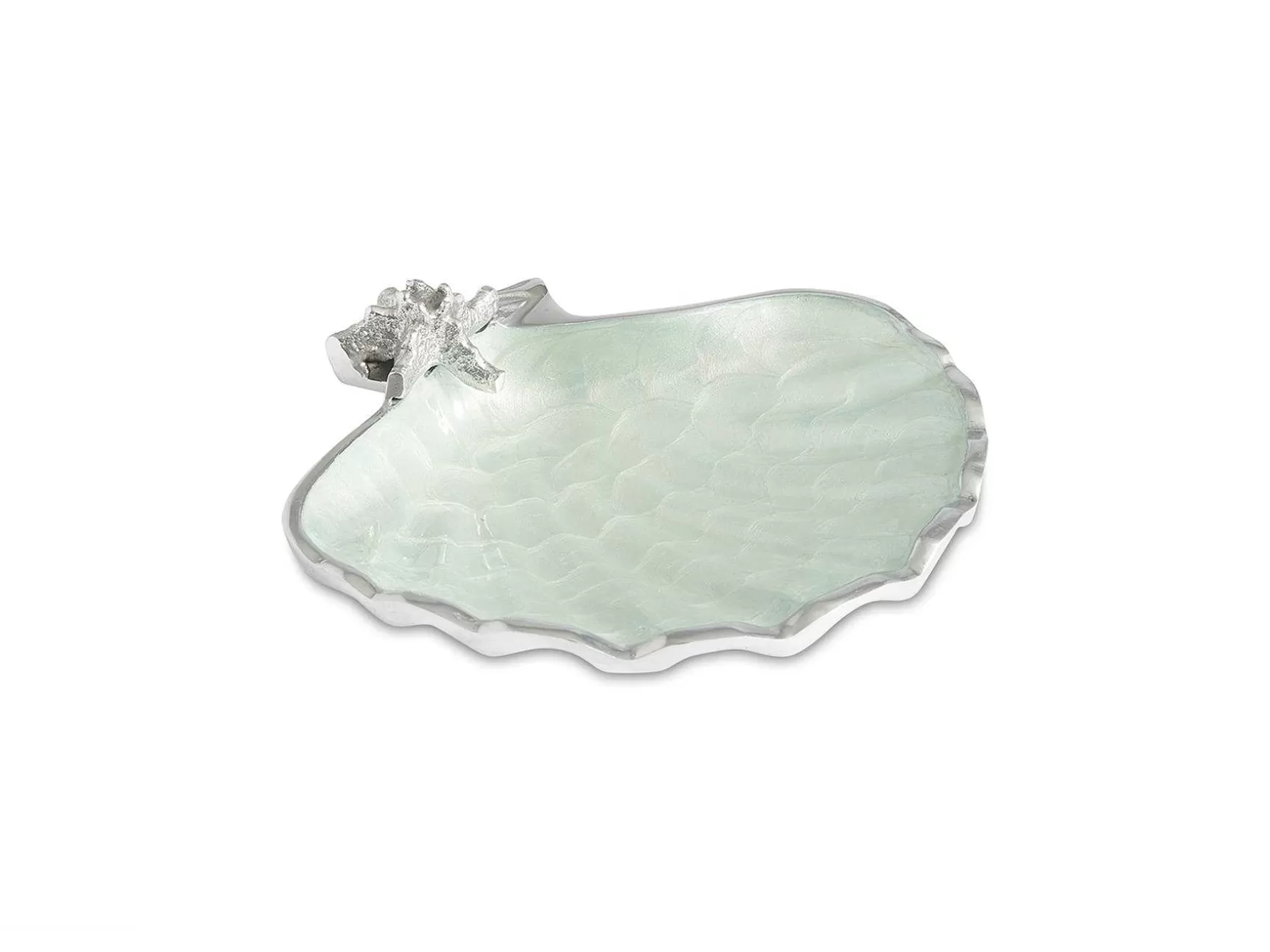 Julia Knight Scallop Starfish 8.5" Bowl Hydrangea Sale